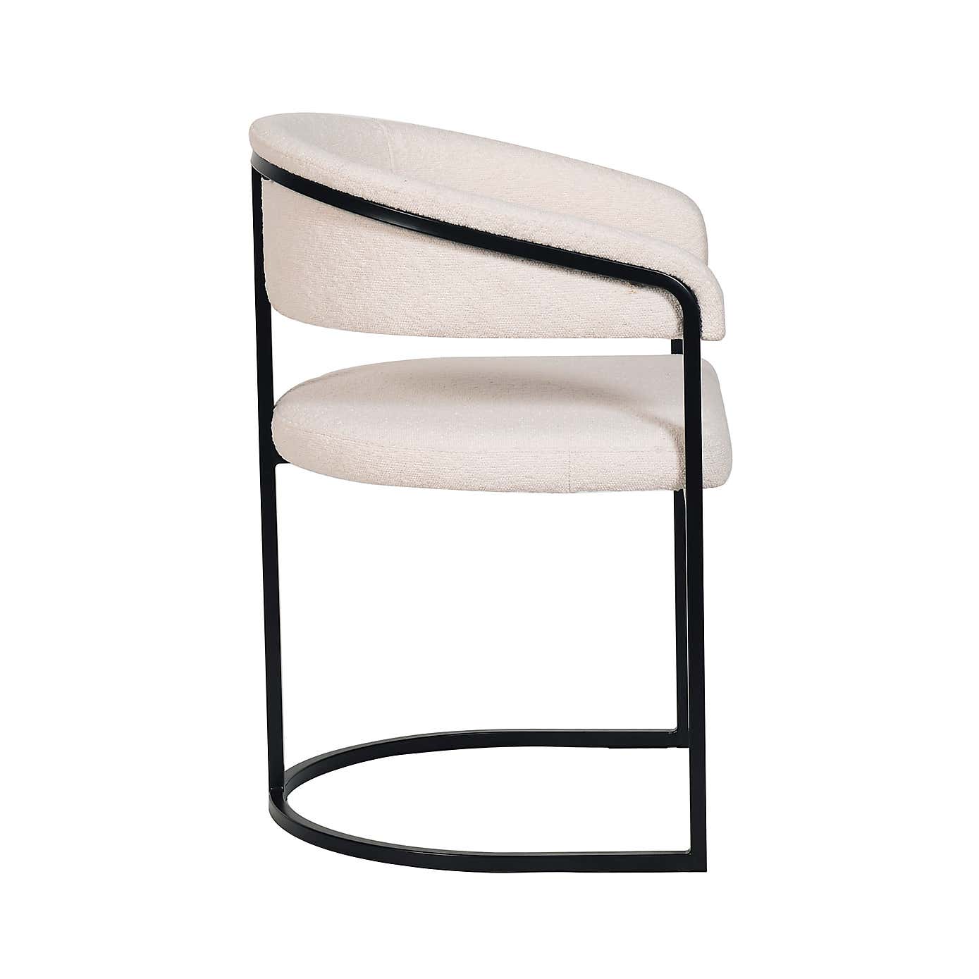 Zena Boucle Dining Chair