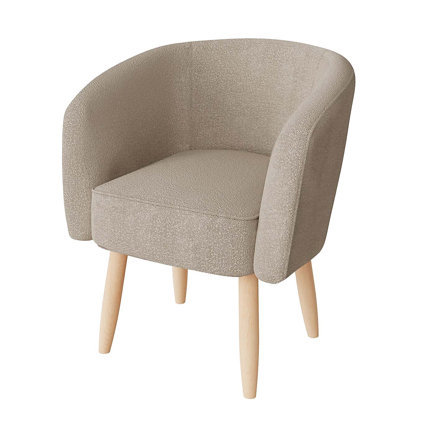 Florence Boucle Tub Chair