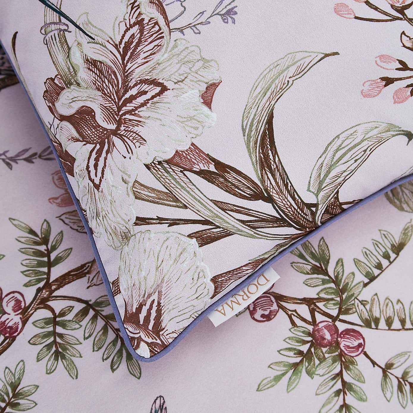 Dorma Lillian 100% Cotton Duvet Cover and Pillowcase Set