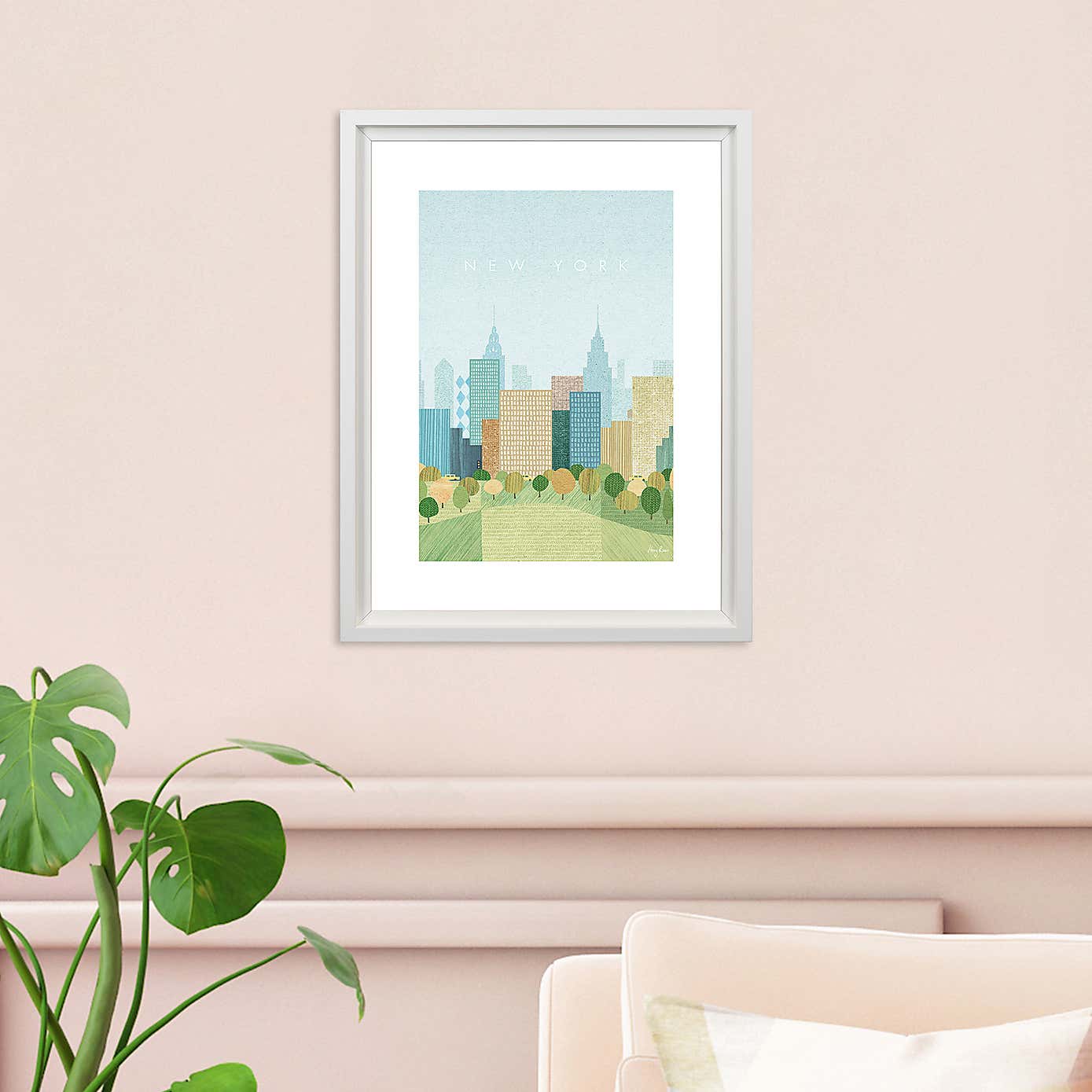 The Art Group New York II Framed Print