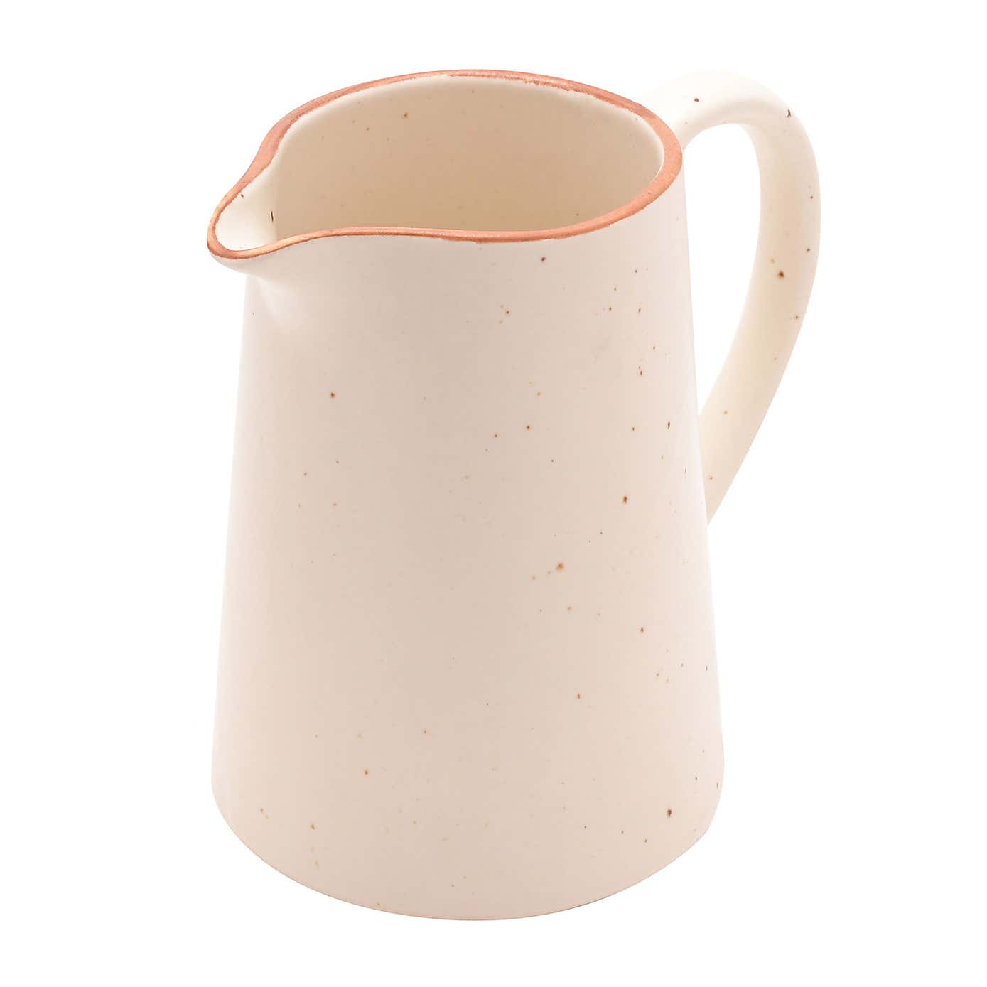 Hestia Large Speckled Jug