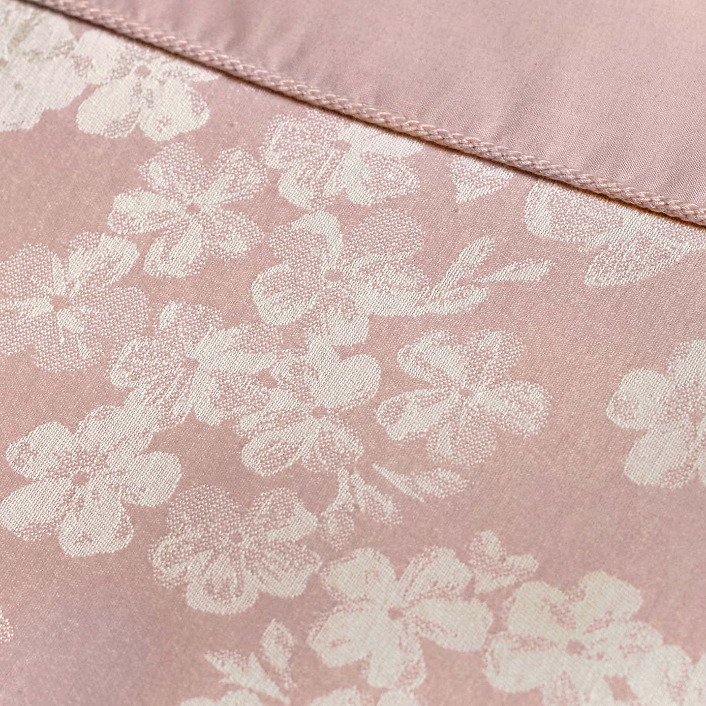 Serene Blossom Blush Duvet Cover and Pillowcase Set