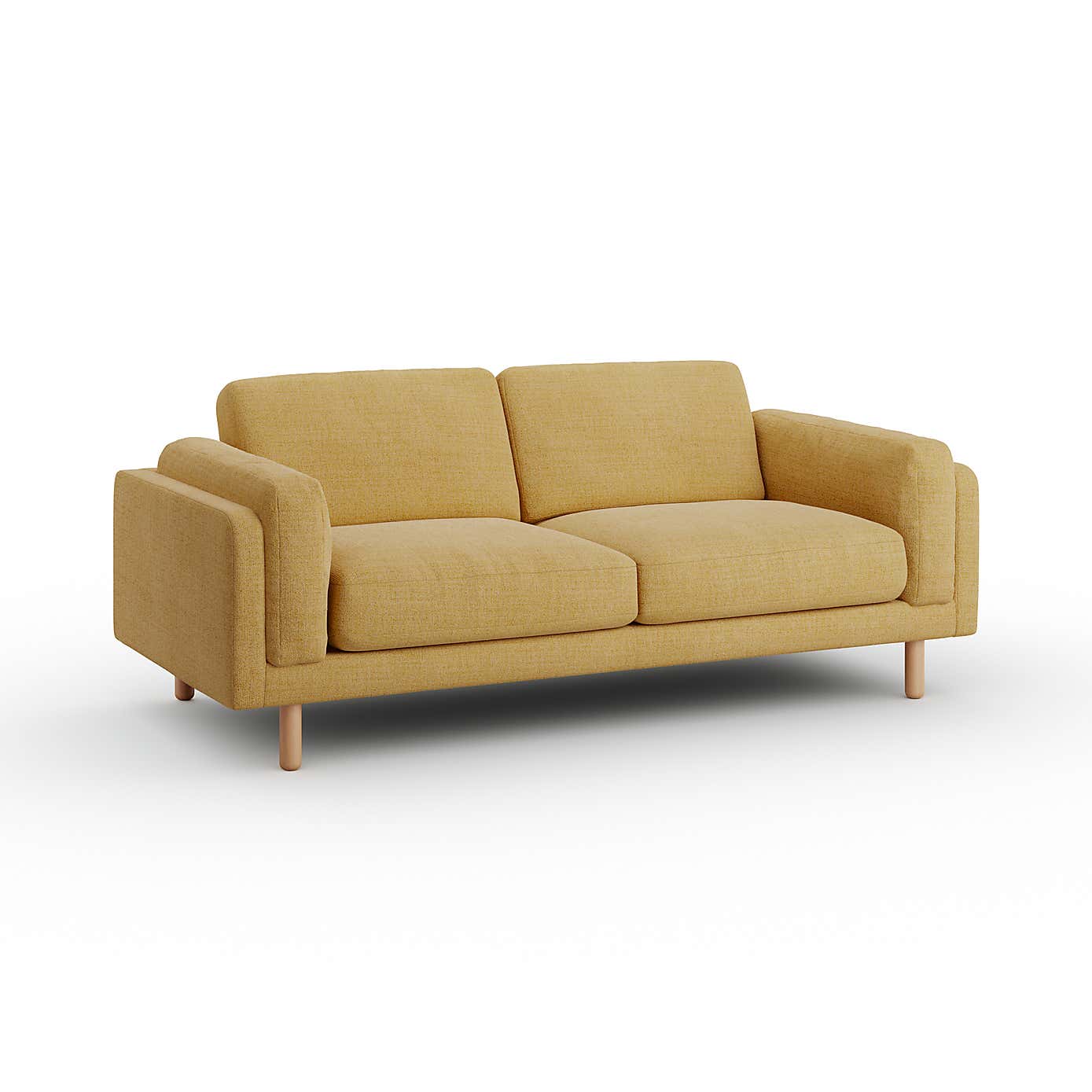 Newton Chunky Tonal Weave 3 Seater Sofa
