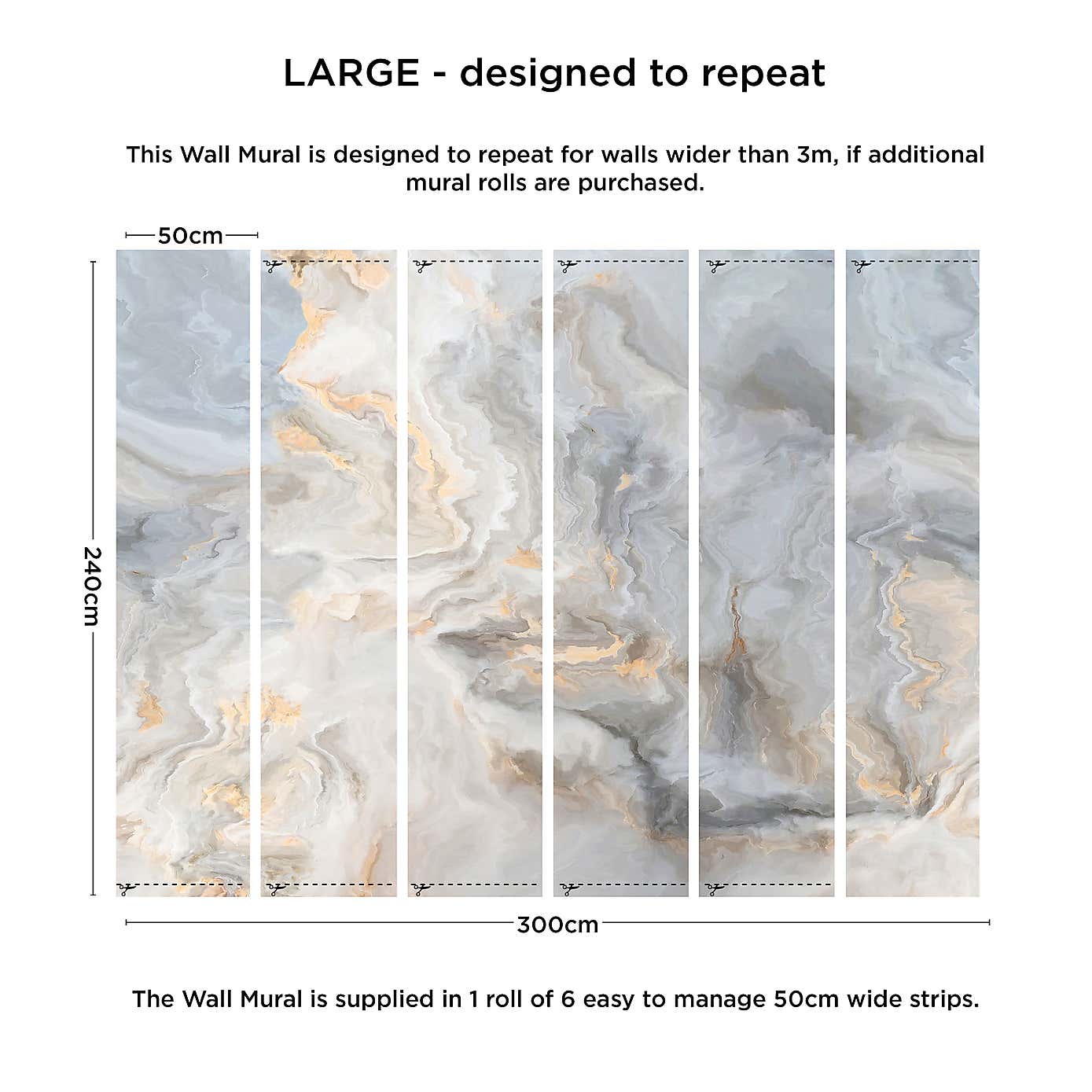Marble Texture Wall Mural