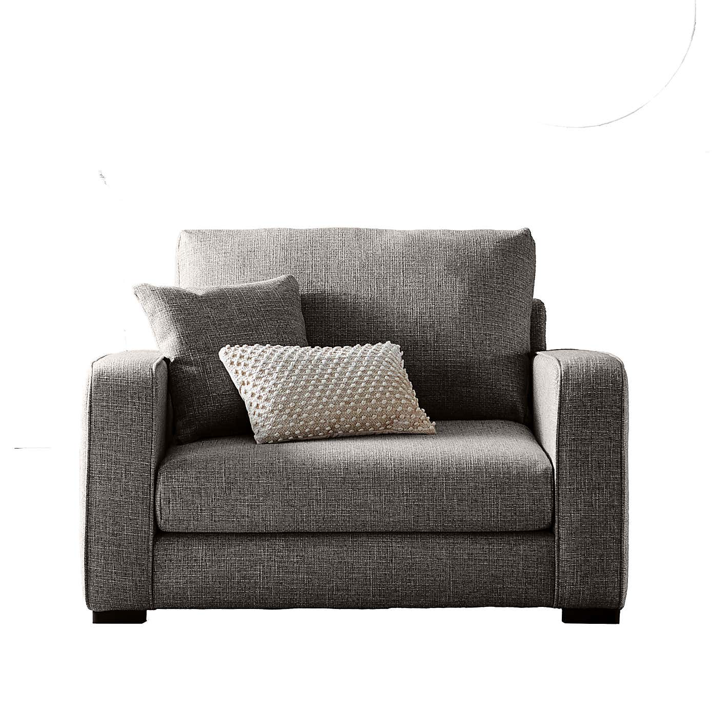 Carson Chunky Multi Weave Snuggle Chair