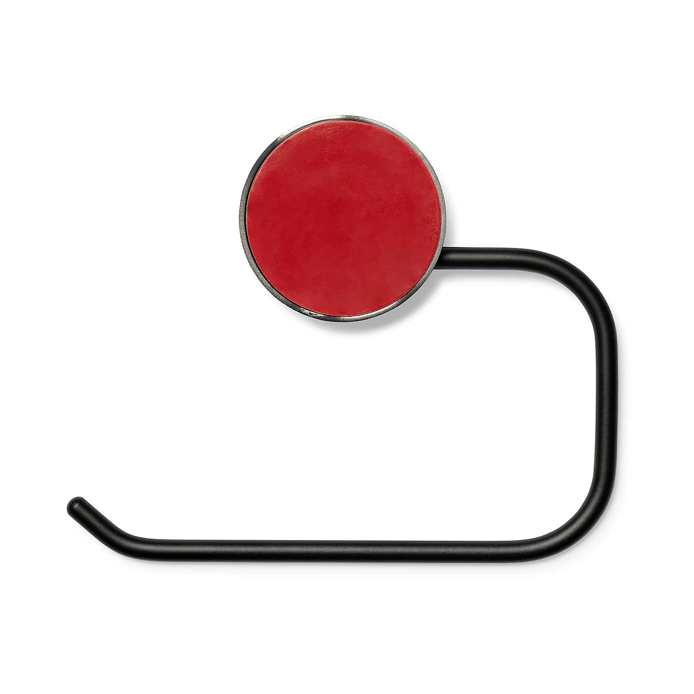 Croydex Stick-n-Lock Toilet Roll Holder