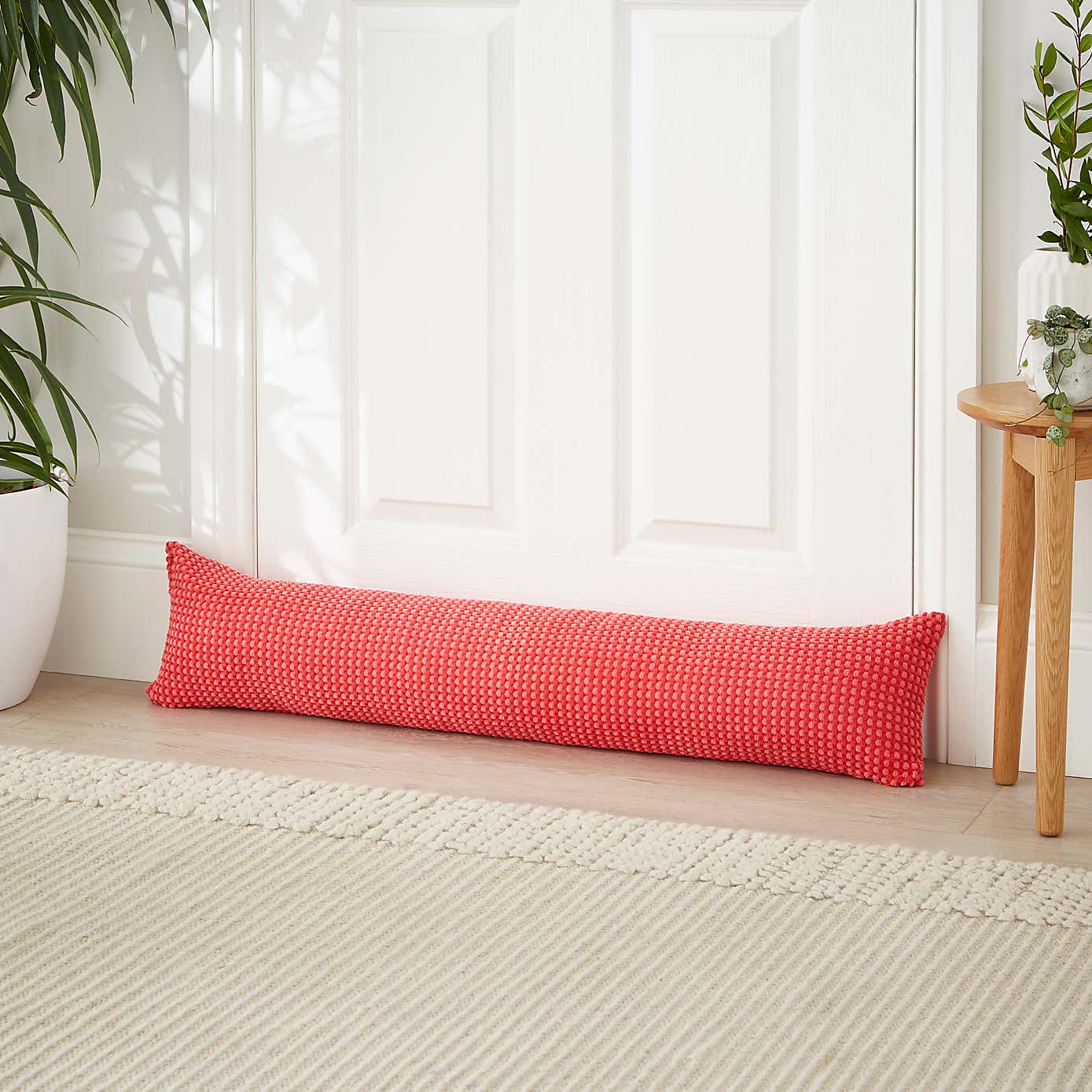 Chenille Spot Draught Excluder
