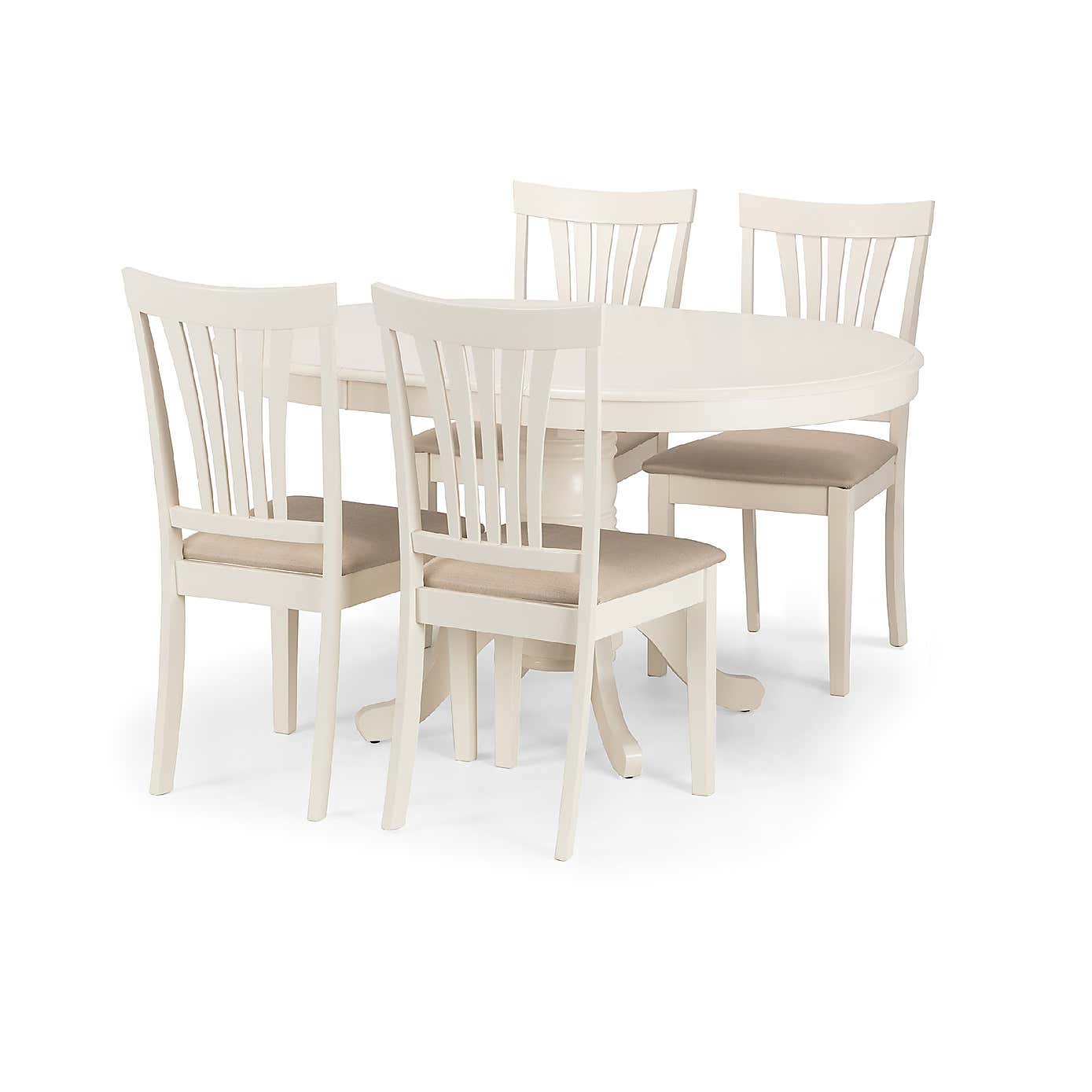 Stanmore Extendable Dining Table Ivory