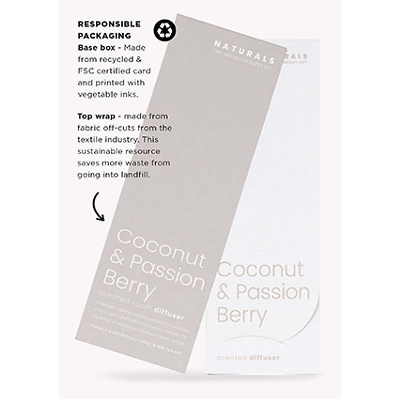 Aromatherapy Co Naturals Coconut and Passion Berry Diffuser