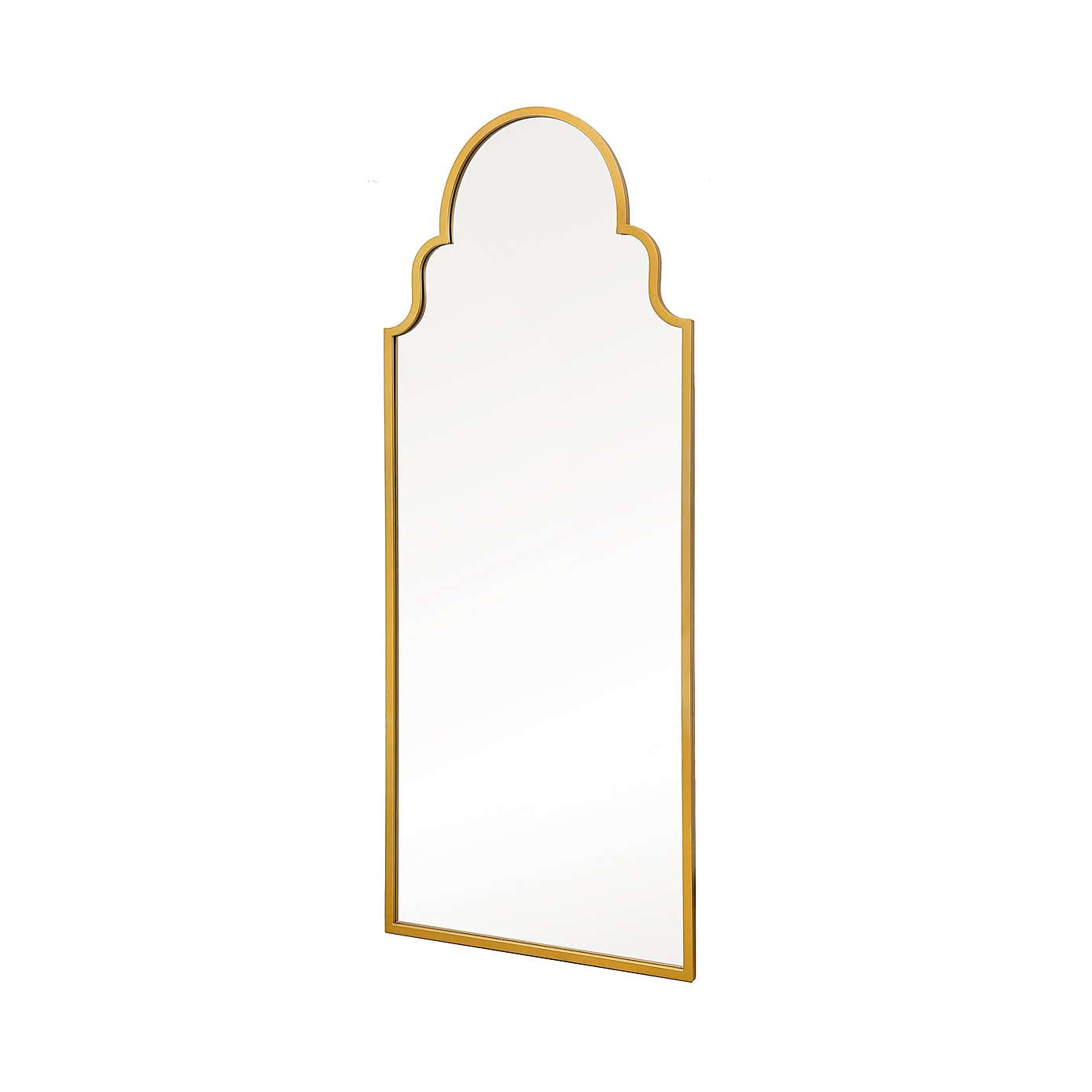 Arcus Crown Arched Indoor Outdoor Full Length Wall Mirror
