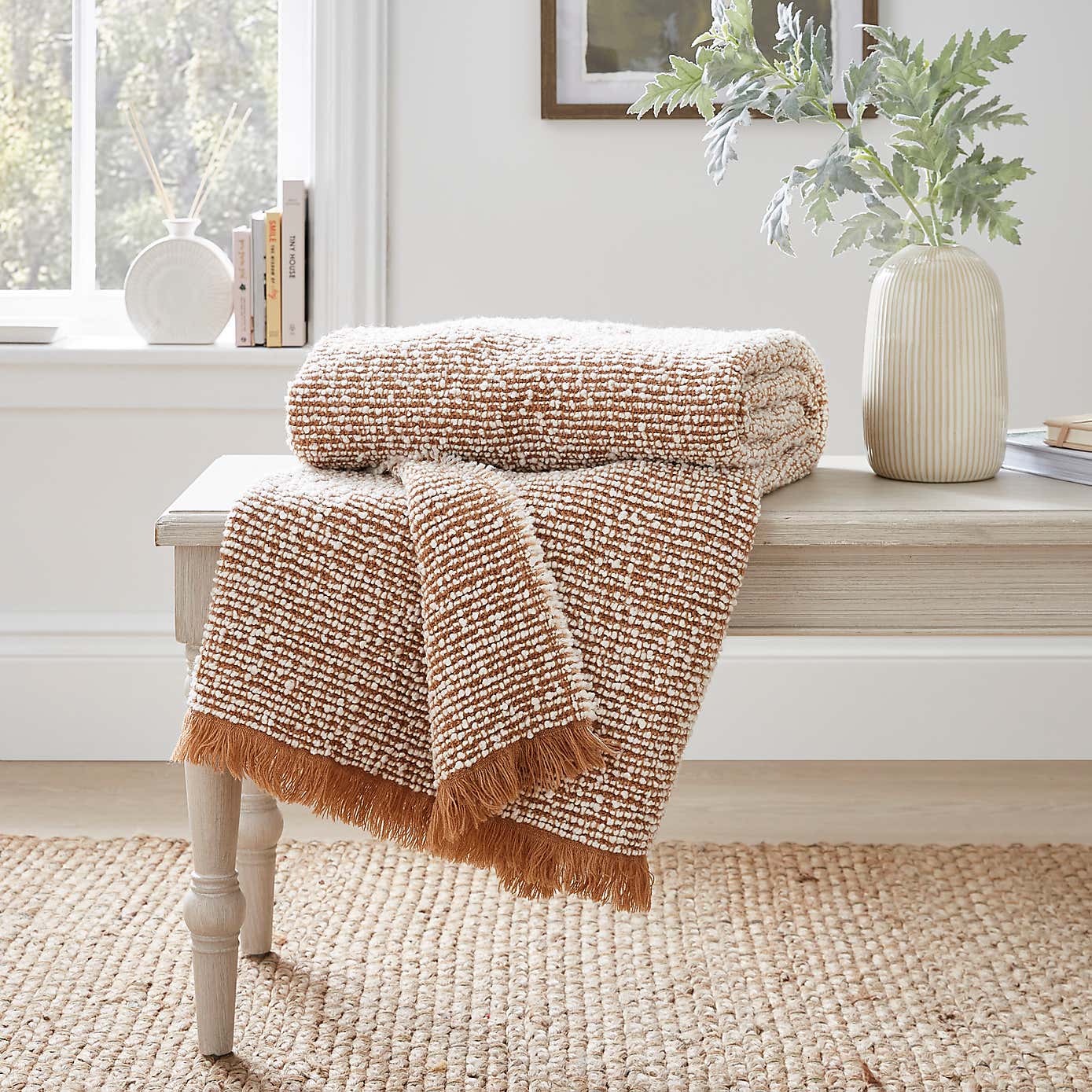 Kibworth Boucle Throw 130x180cm