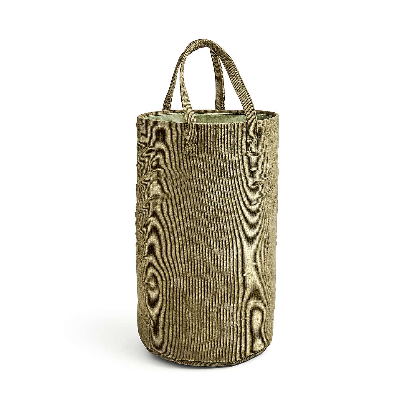 Corduroy 60L Fabric Laundry Bag