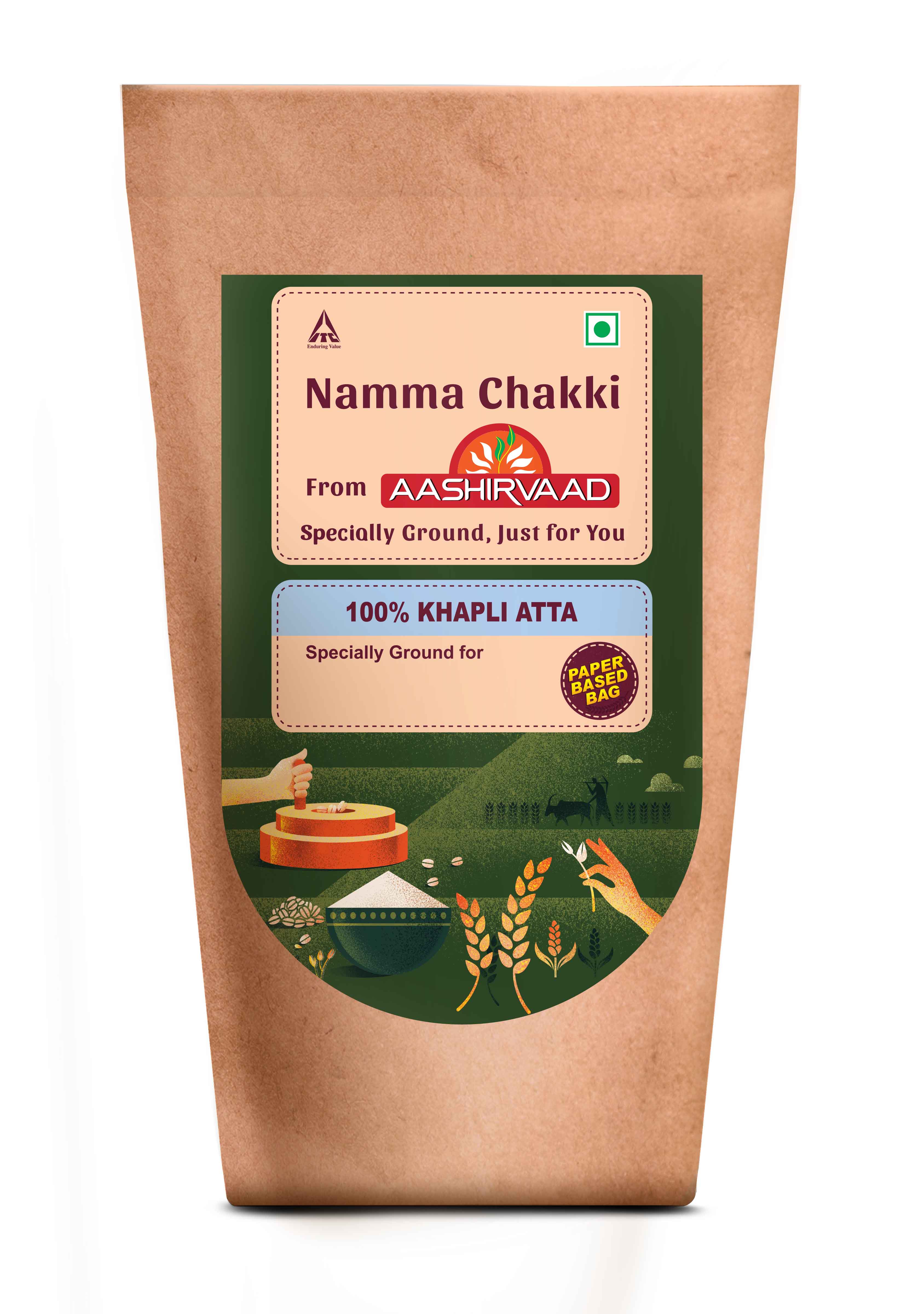 100% Khapli Atta