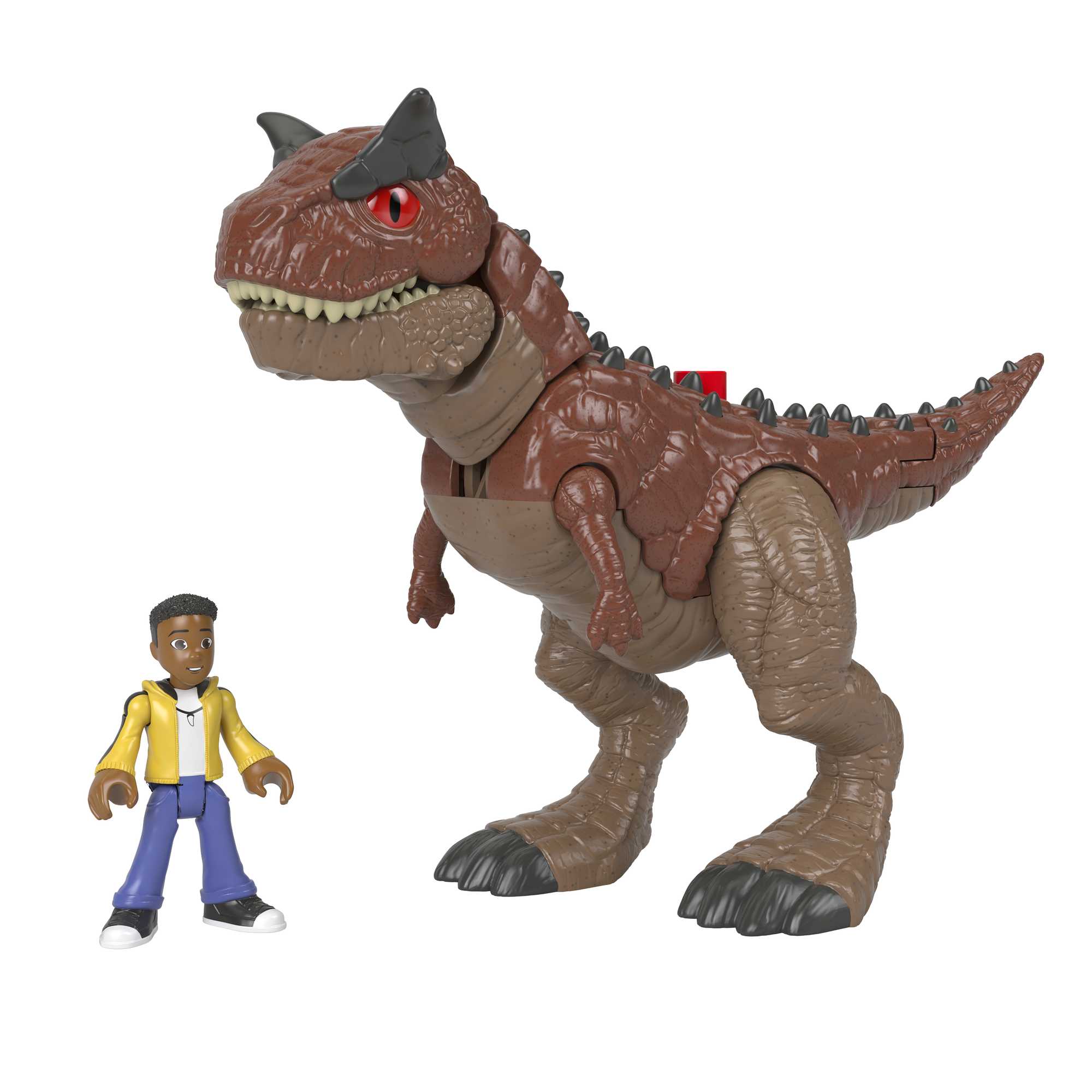 Imaginext Jurassic World Camp Cretaceous Carnotaurus & Darius