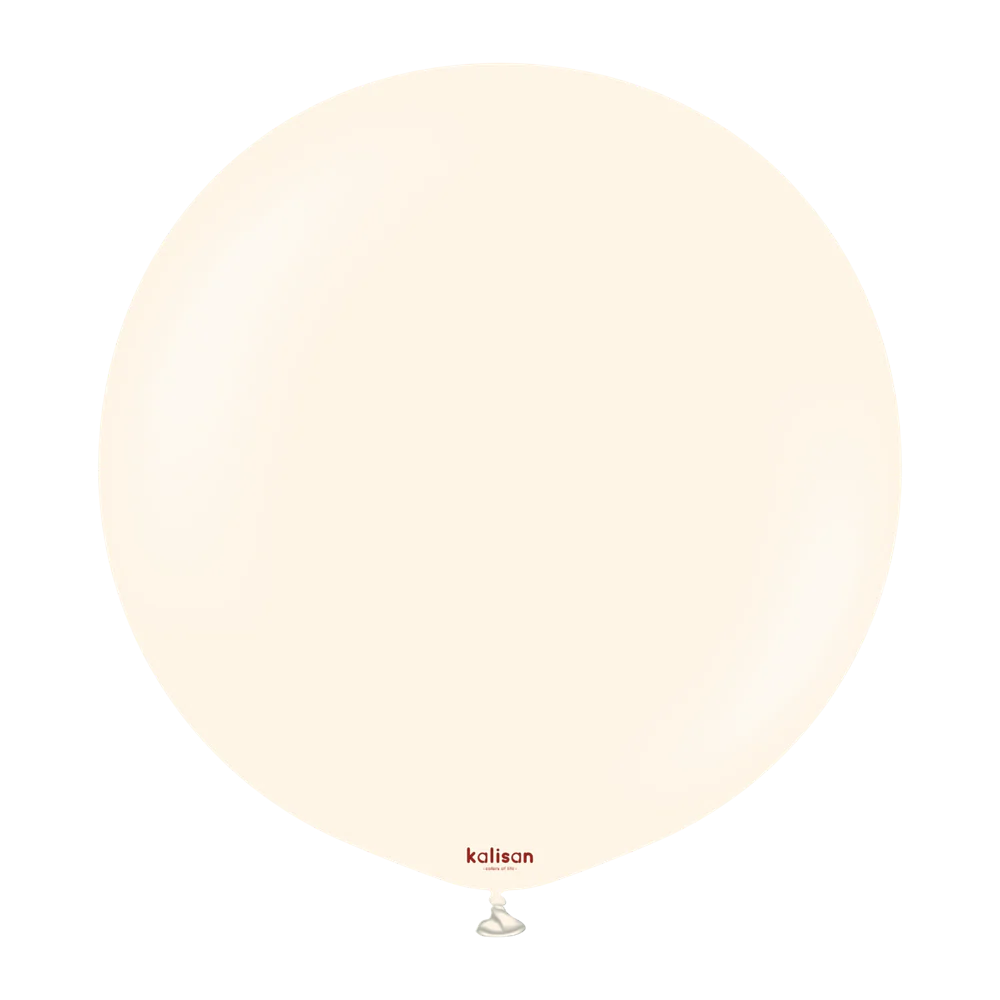 24 inch Kalisan Macaron Pale Salmon Latex Balloons 2ct