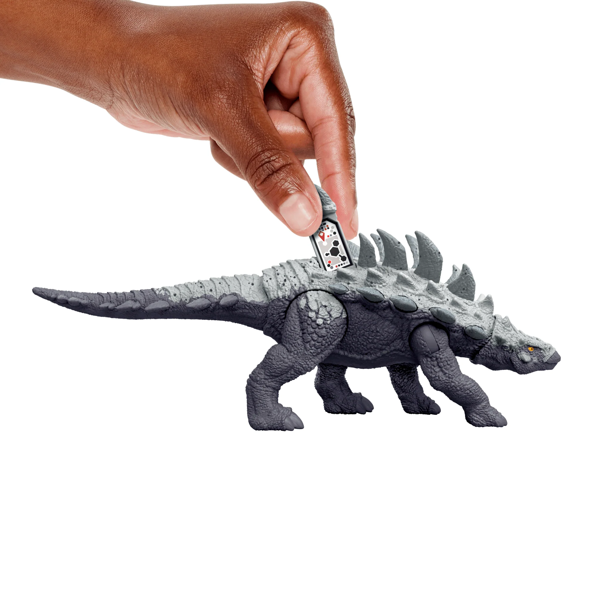 Jurassic World Strike Attack Gastonia Dinosaur Action Figure Toy With Single Strike Action