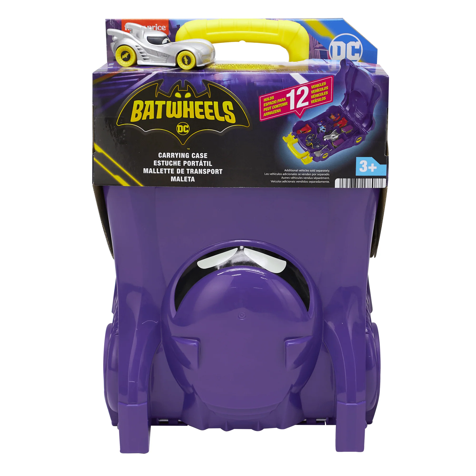 Fisher-Price DC Batwheels Bam The Batmobile Carrying Case With 1:55 Scale Toy Car