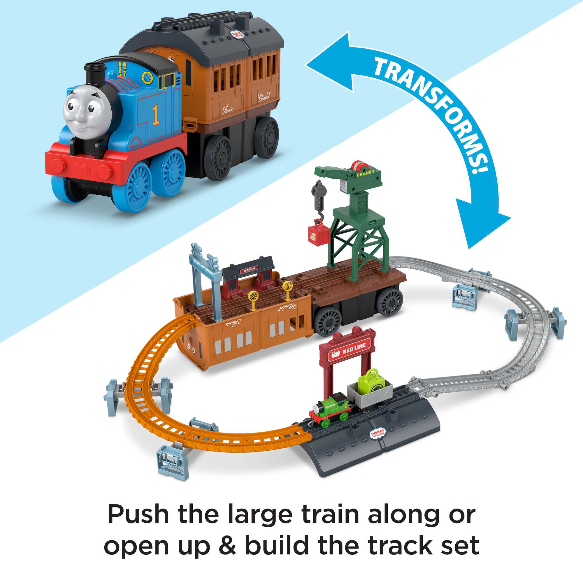 Thomas & Friends 2-In-1 Transforming Thomas Playset