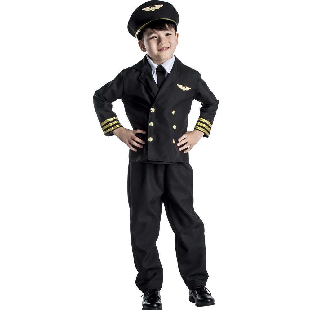 Pilot Boy Jacket Costume Set