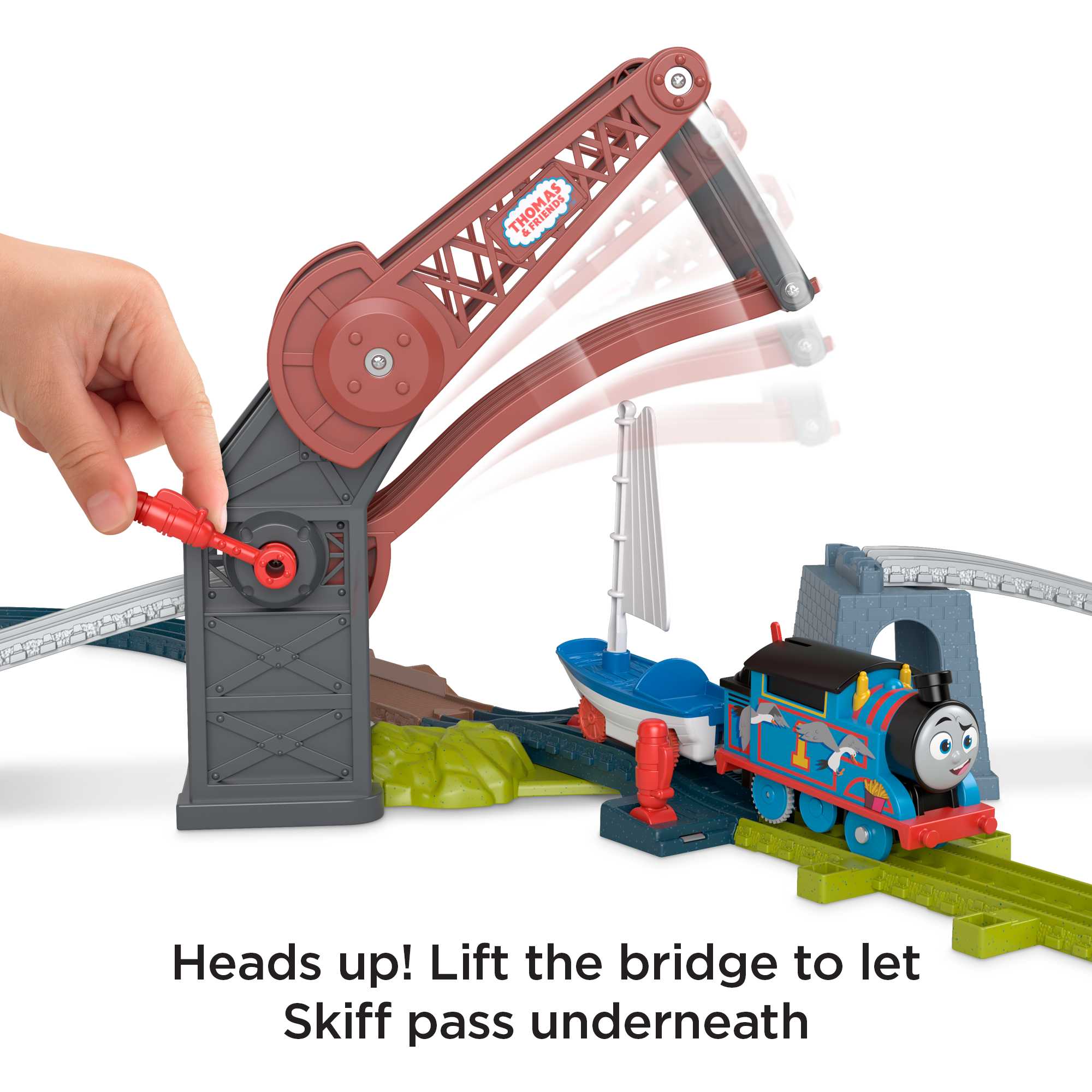 Fisher-Price Thomas & Friends Bridge Lift Thomas & Skiff