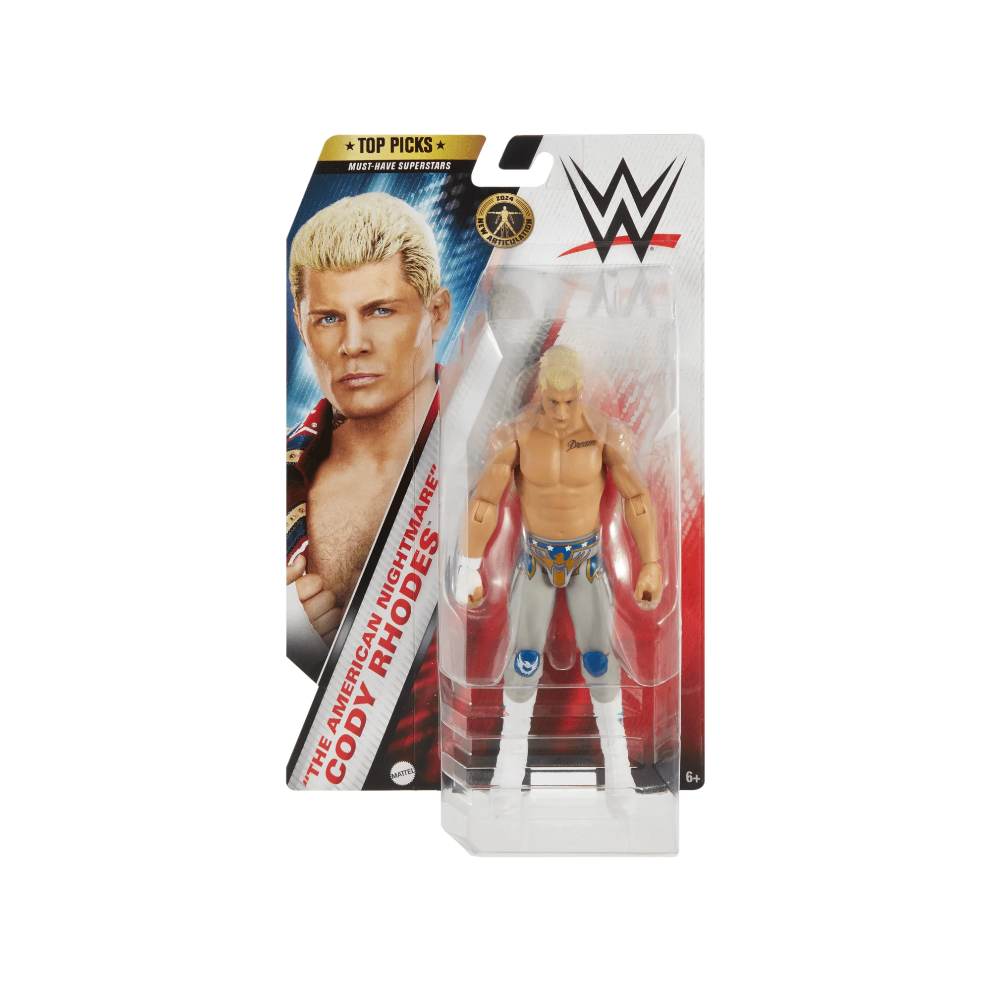Wwe  Grands Champions  Figurine Articul��e  15,24Cm  Cody Rhodes