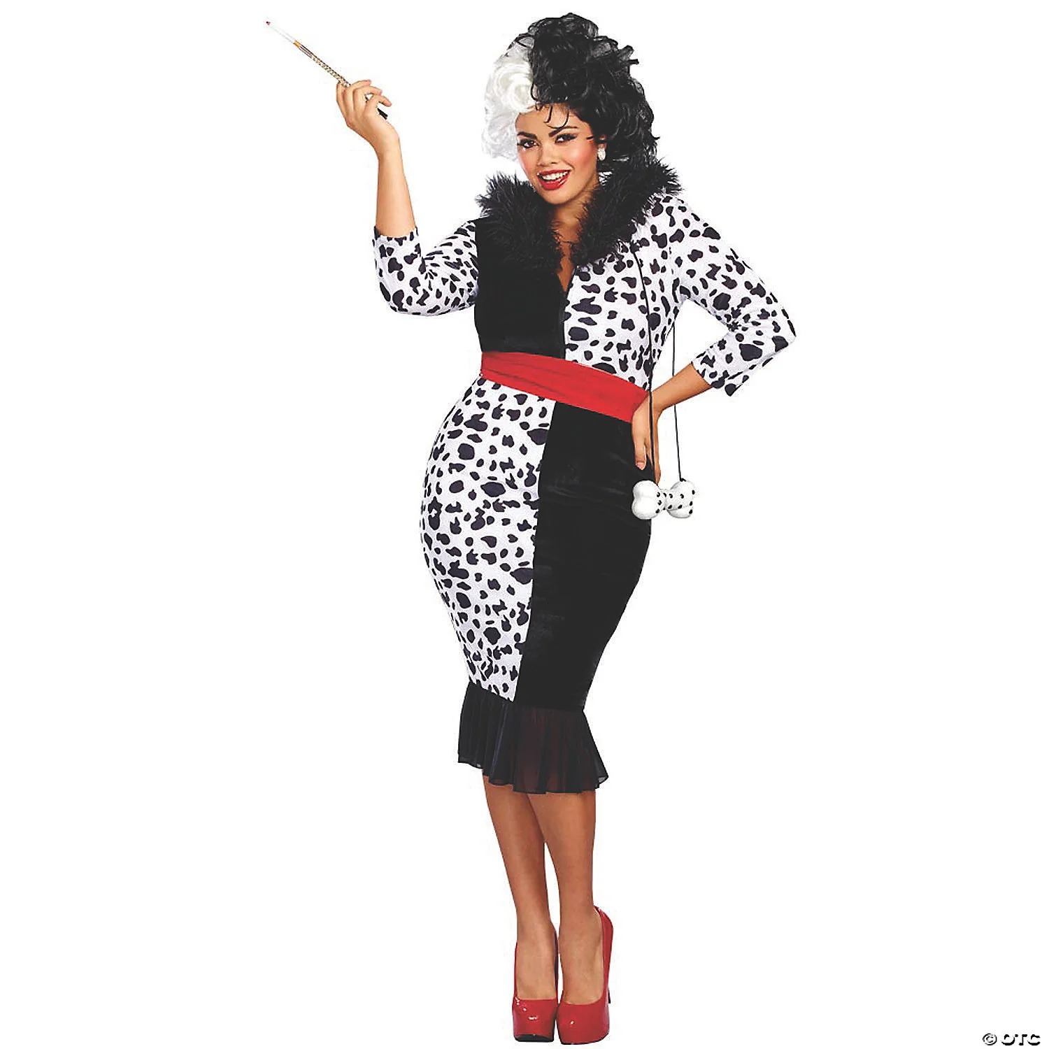 Women's Dalmatian Diva Dress - XXL