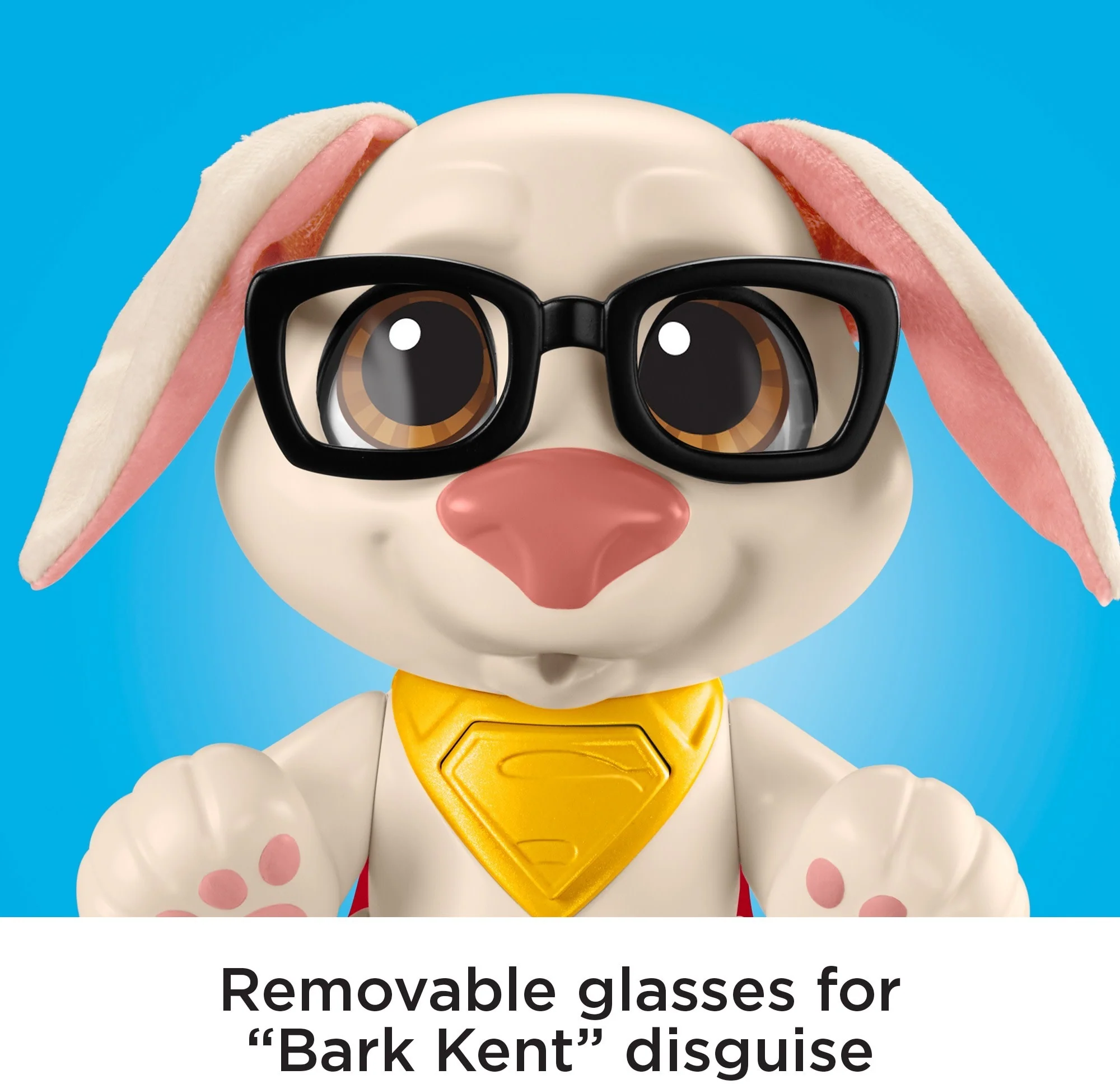 Fisher-Price DC League Of Super-Pets Baby Krypto Doll With Music Sounds & 2 Accessories