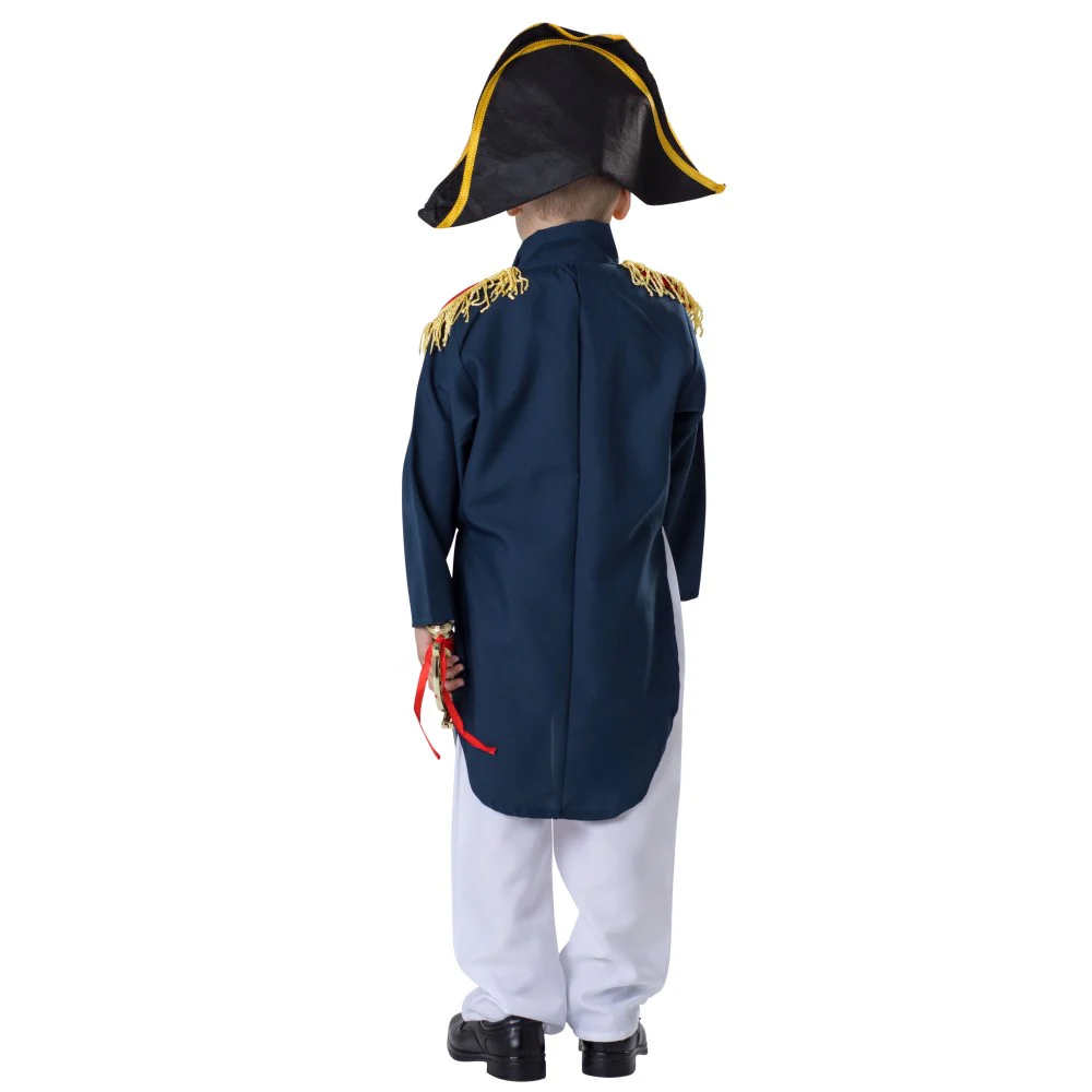 Historical Colonial General Costume Set For Kids