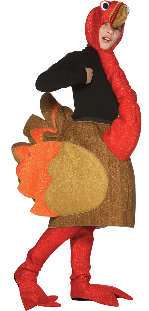 Festive Thanksgiving Turkey Costume