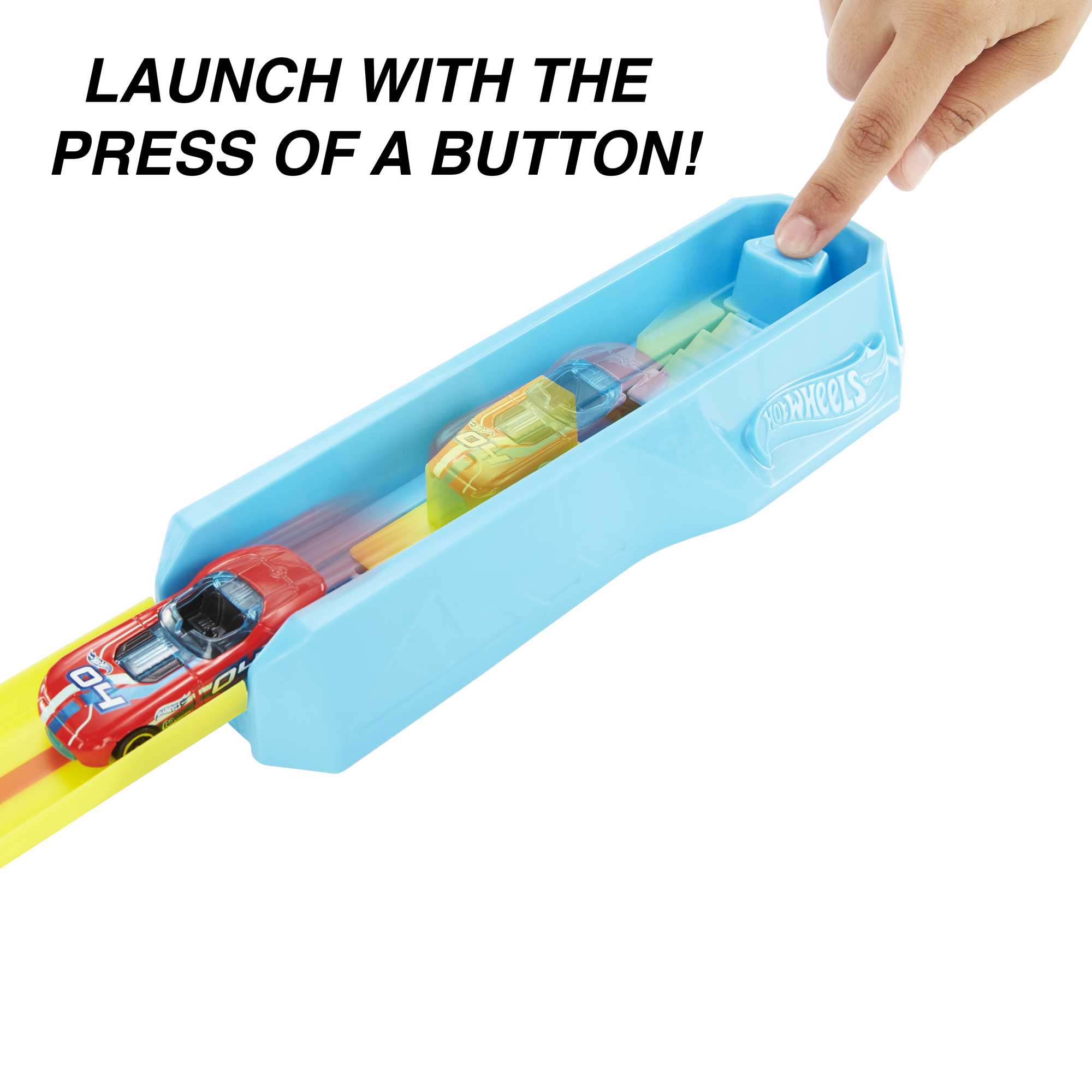 Hot Wheels Track Builder Unlimited Split Loop Pack, With 1 Car, Gift For Kids 6 To 12 Years Old