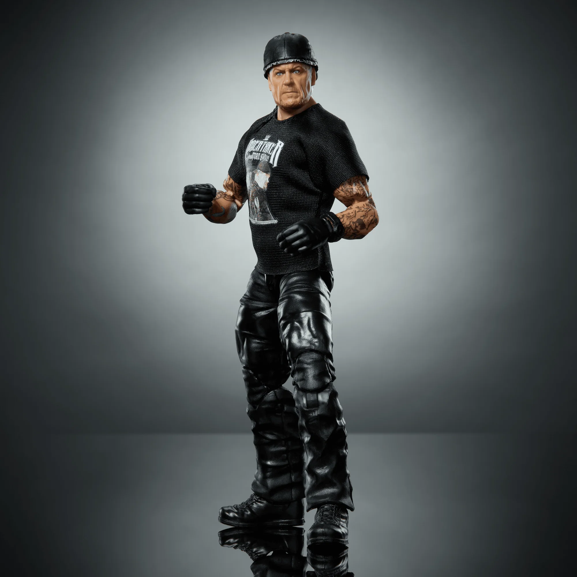 WWE Elite Undertaker Action Figure, 6-inch Collectible Superstar With Articulation & Accessories