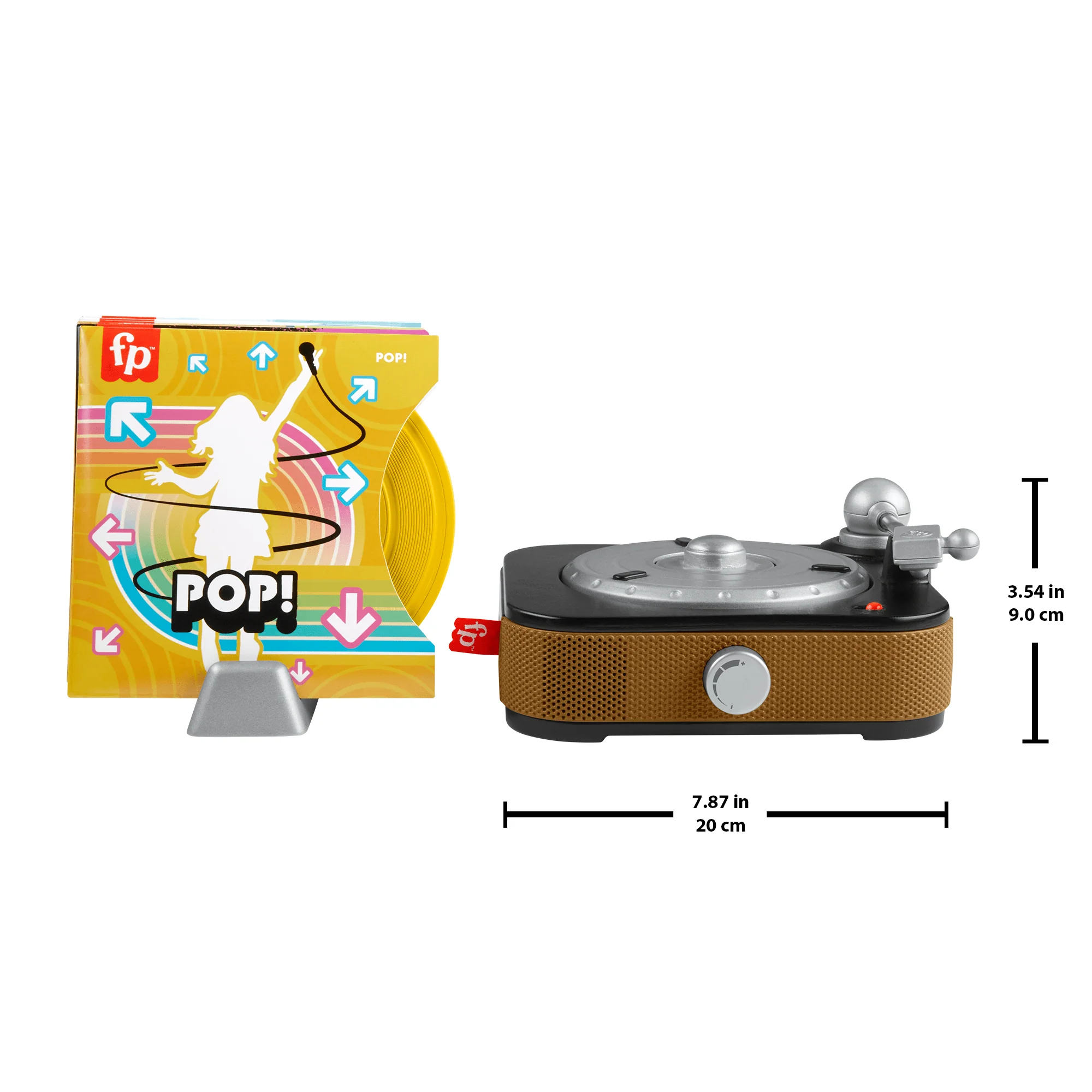 Fisher-Price Rockin�� Record Player Musical Toy For Preschool Pretend Play