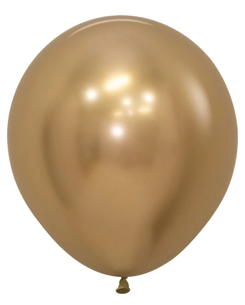 18 inch Sempertex Reflex Gold Latex 15ct