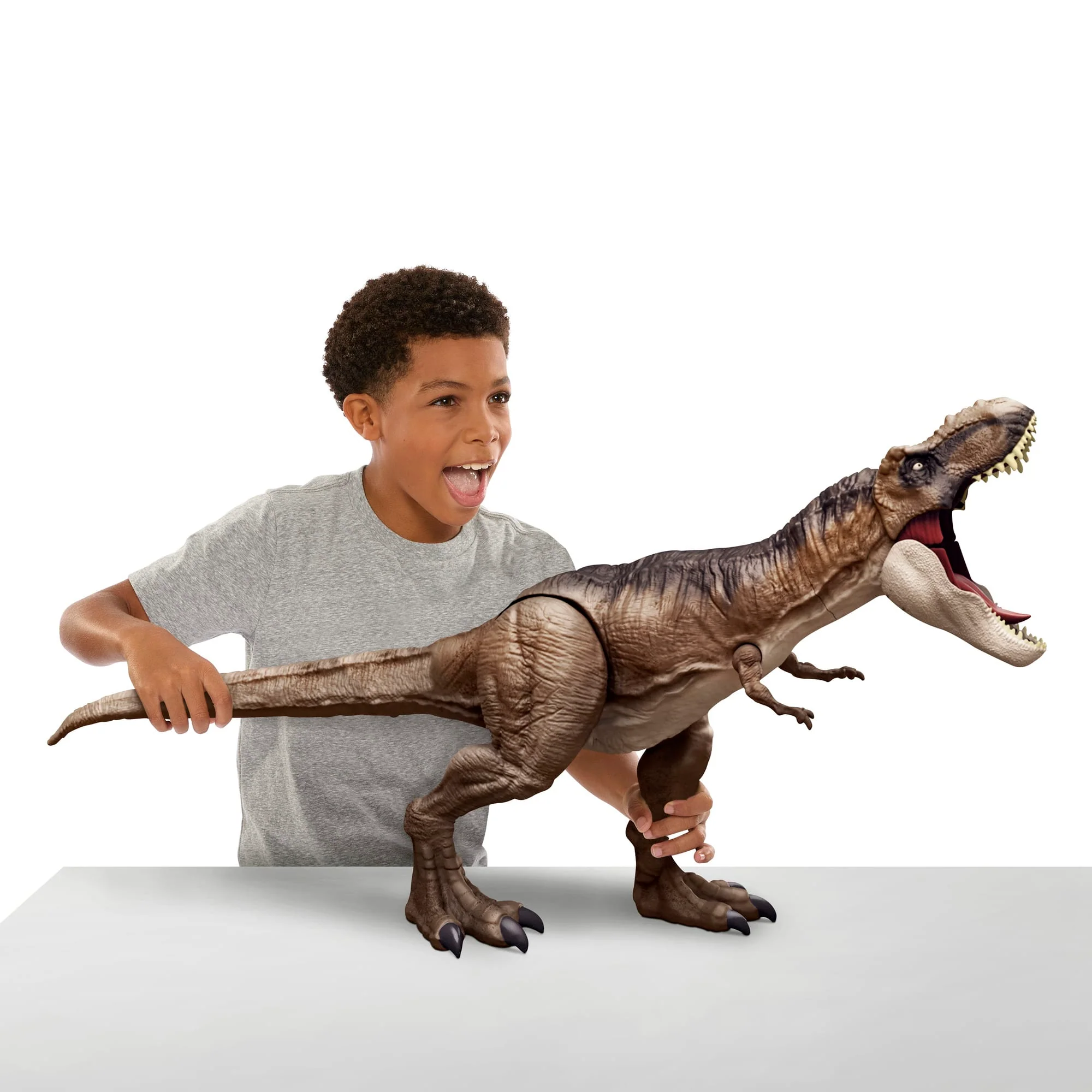 Jurassic World Super Colossal Tyrannosaurus Rex Dinosaur Figure For 4 Year Olds & Up
