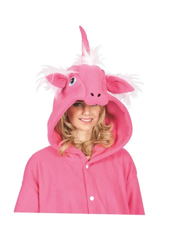 Adult Diva Unicorn Union Suit - Pink