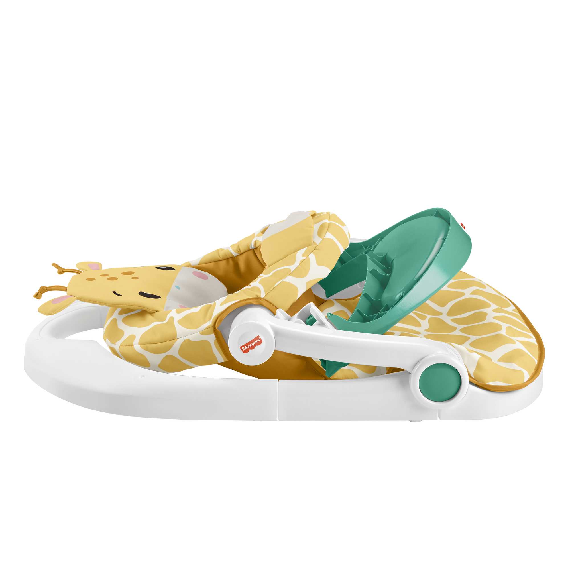 Fisher-Price Portable Baby Chairwith Snack Tray And Toy Bar, Premium Sit-Me-Up Seat, Giraffe