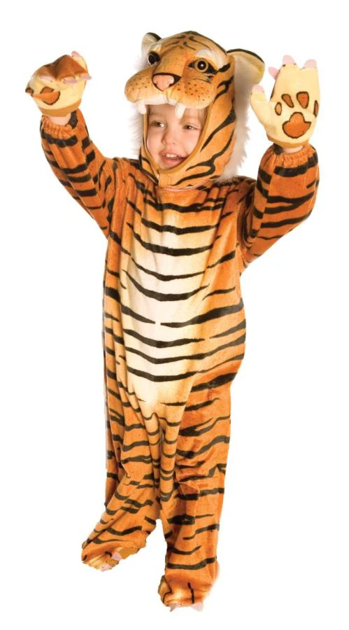 Plush Tiger Explorer Costume