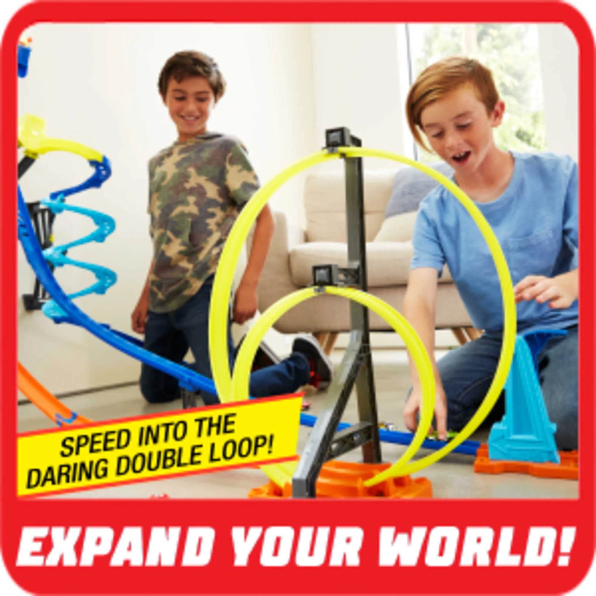 Hot Wheels Track Builder Vertical Launch Kit With 3-Configurations, Age 5+