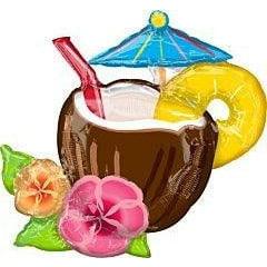 Anagram Coconut Pina Coloda 30in Foil Balloon