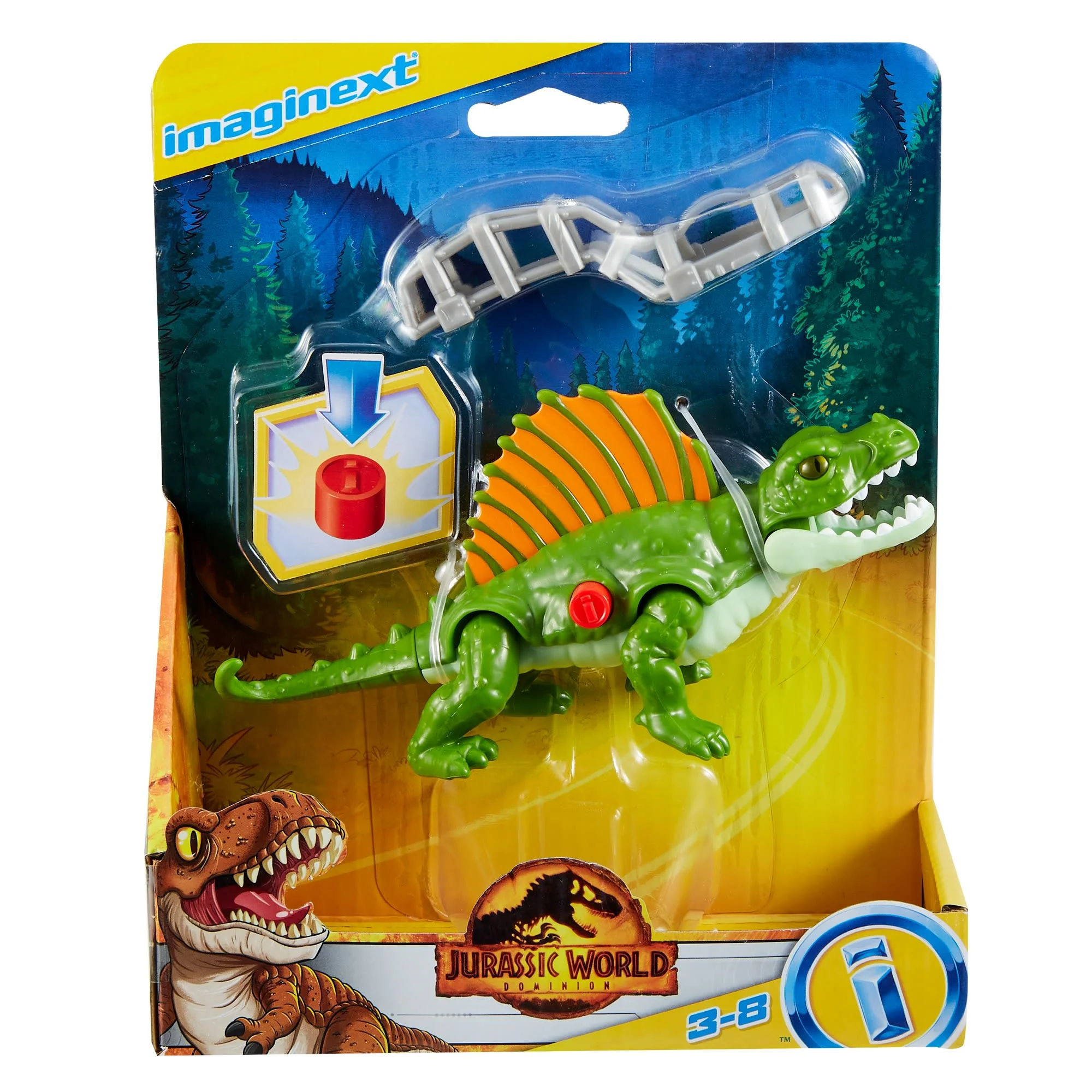 Imaginext Jurassic World Single Dinosaur Figure Collection (Styles May Vary)