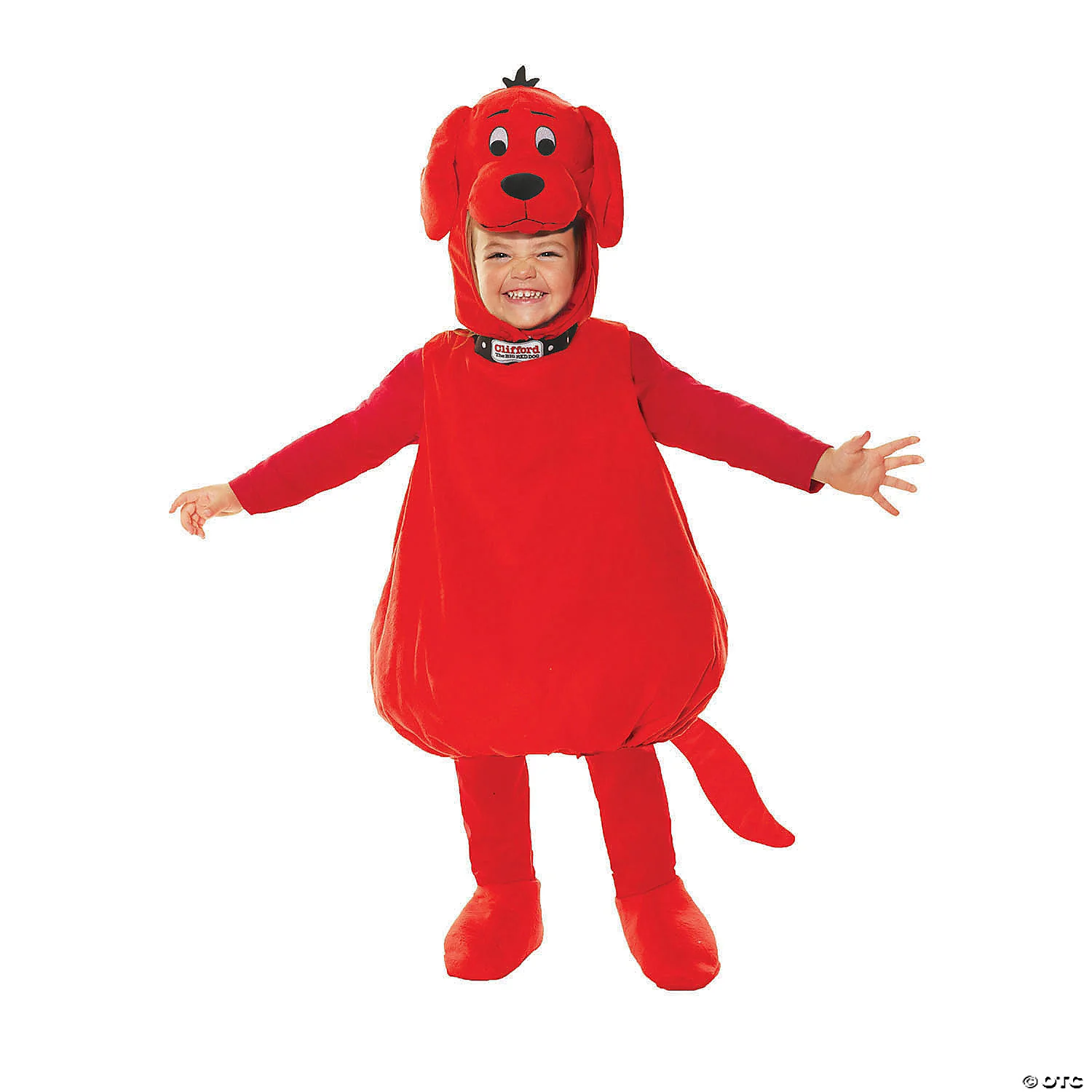 Toddler's Deluxe Clifford The Big Red Dog Costume - Big Adventures Await! ????