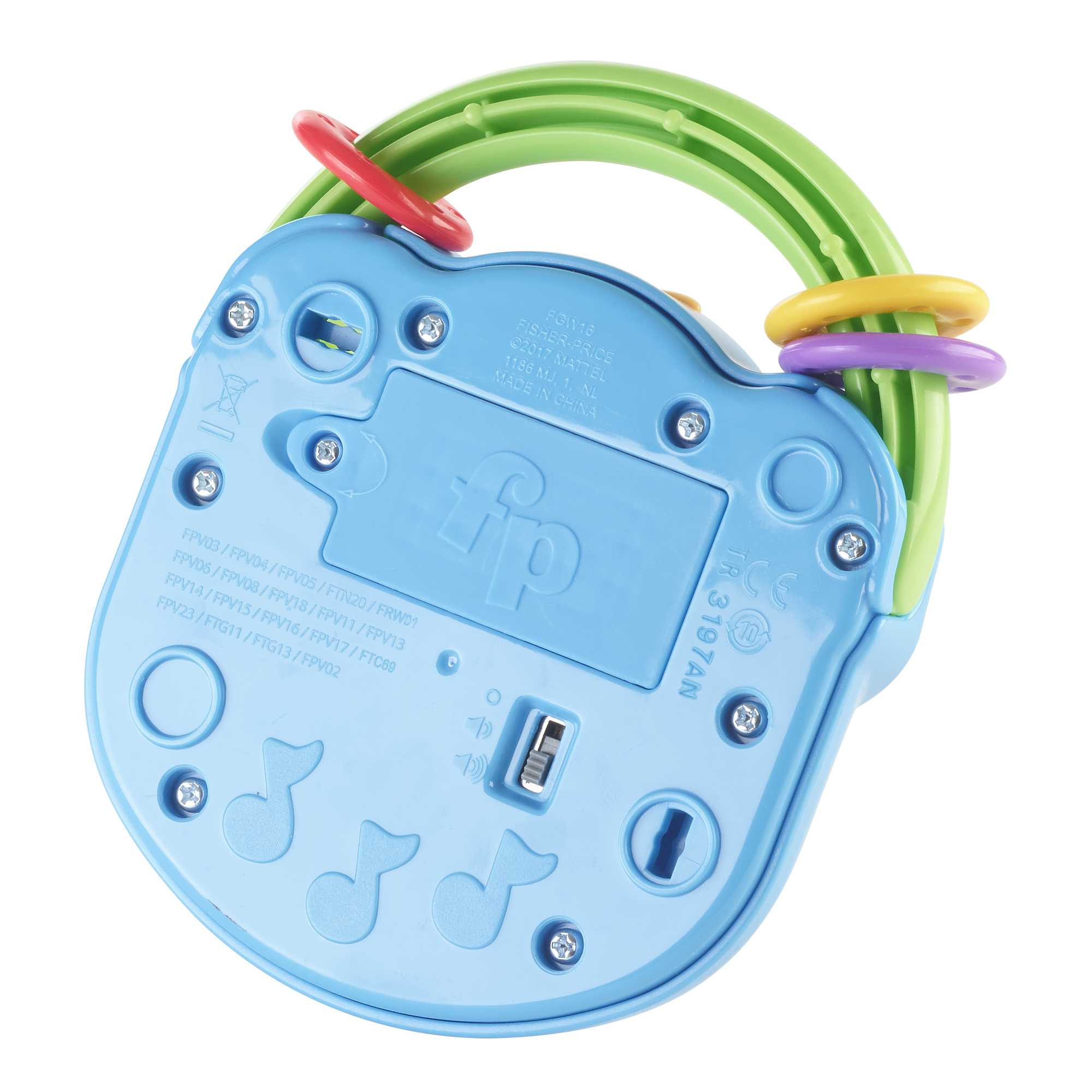 Fisher-Price Laugh & Learn Sing & Learn Music Player, Multicolor