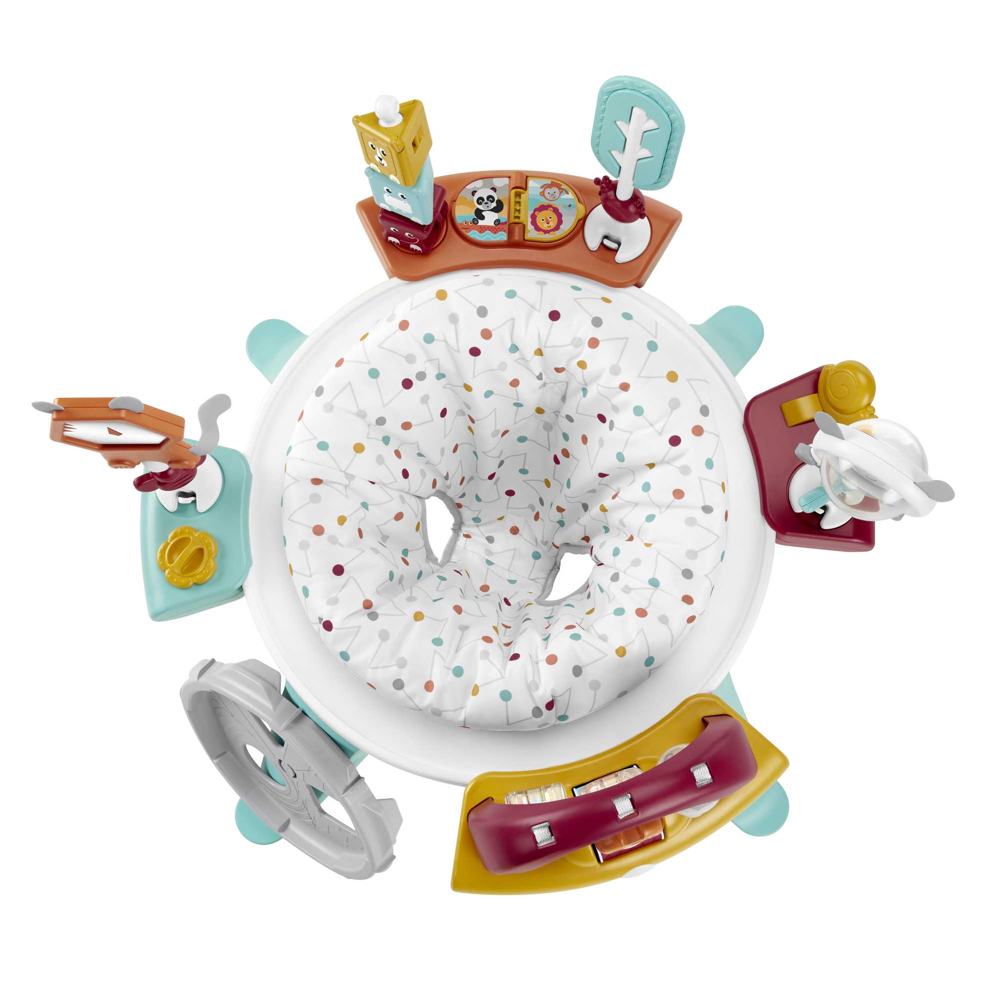 Fisher-Price 3-in-1 Spin & Sort Activity Center - Watermelon Mint