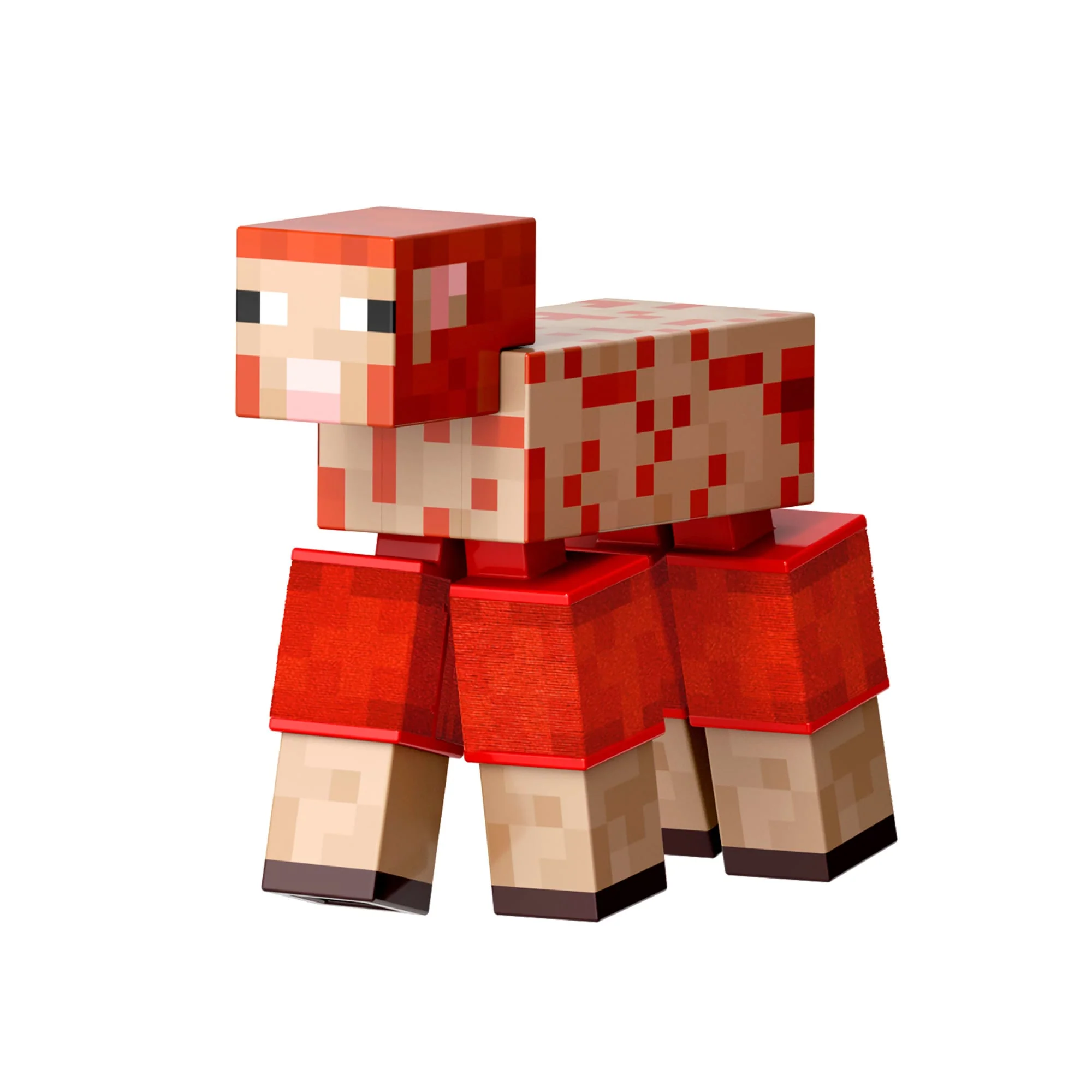 Minecraft Diamond Level Sheep Action Figure & 3 Accessories, 5.5-Inch Collector Scale