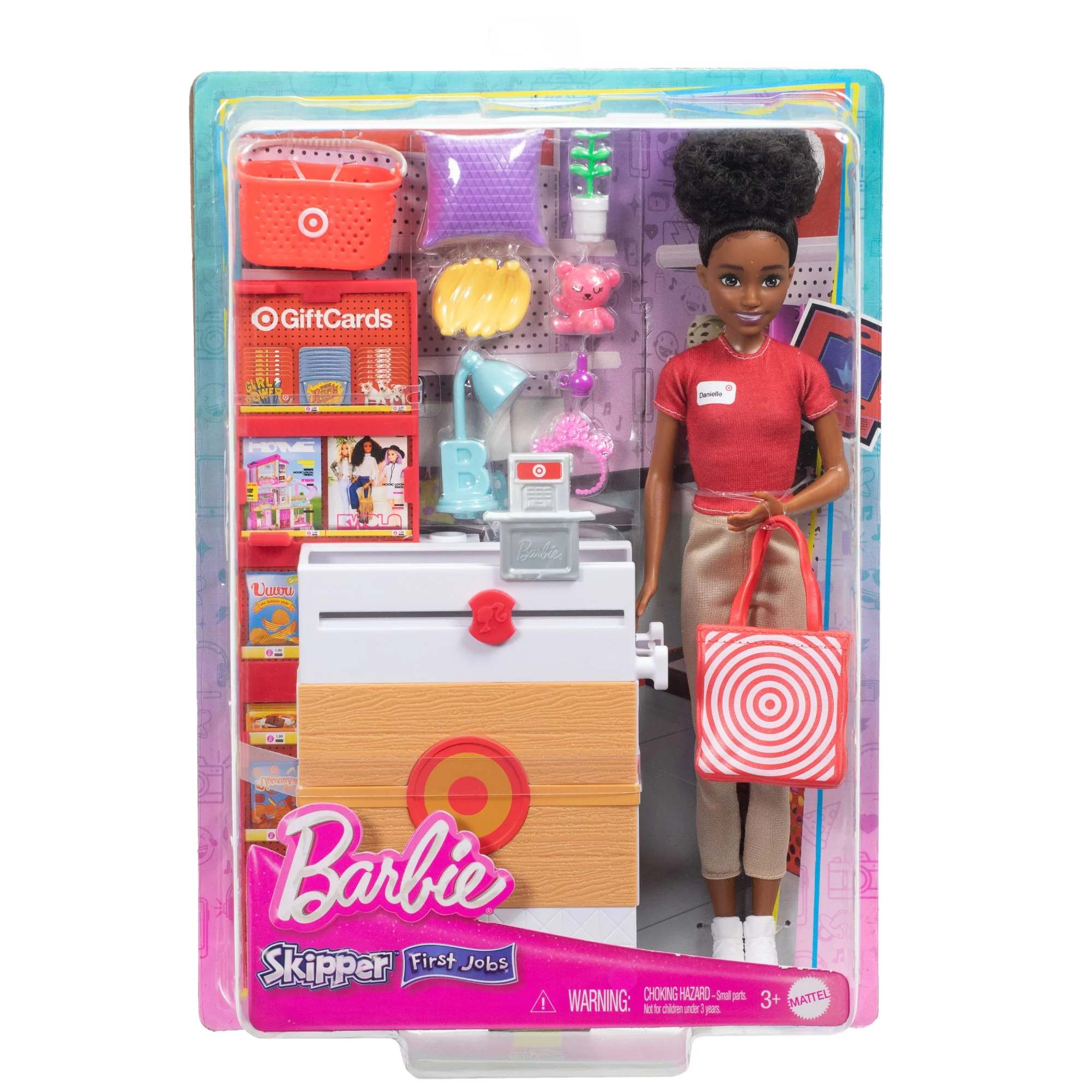 Barbie Toys, Skipper Doll And Target First Jobs Set With Checkout Stand And Accessories
