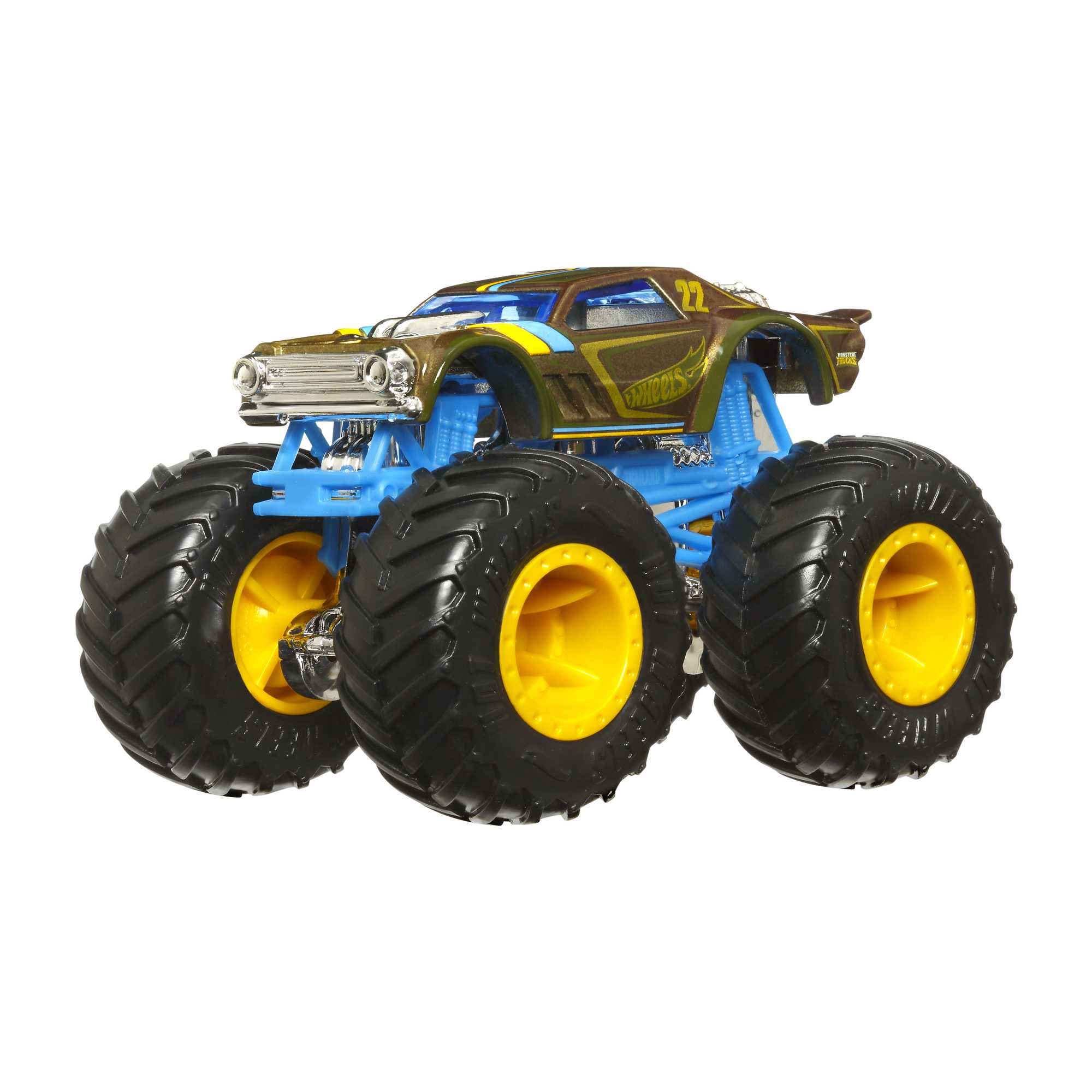 Hot Wheels Monster Trucks Color Shifters  Night Shifter Vehicle