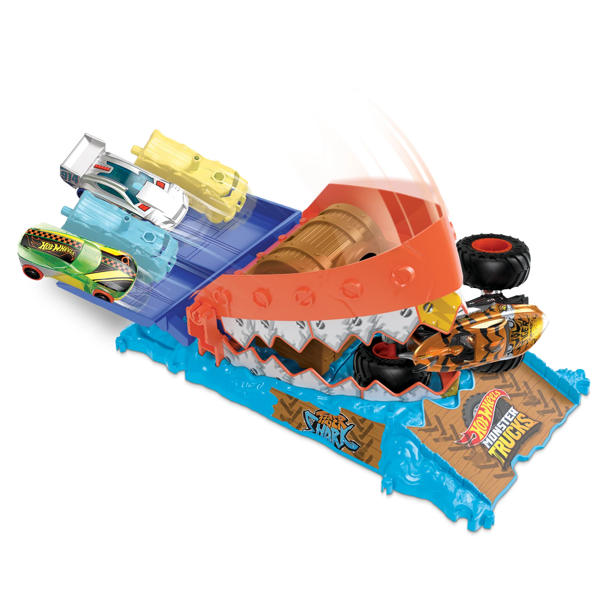 Hot Wheels-Monster Trucks Arena Smashers D��fi du Croque-Tr��sor-Coffret