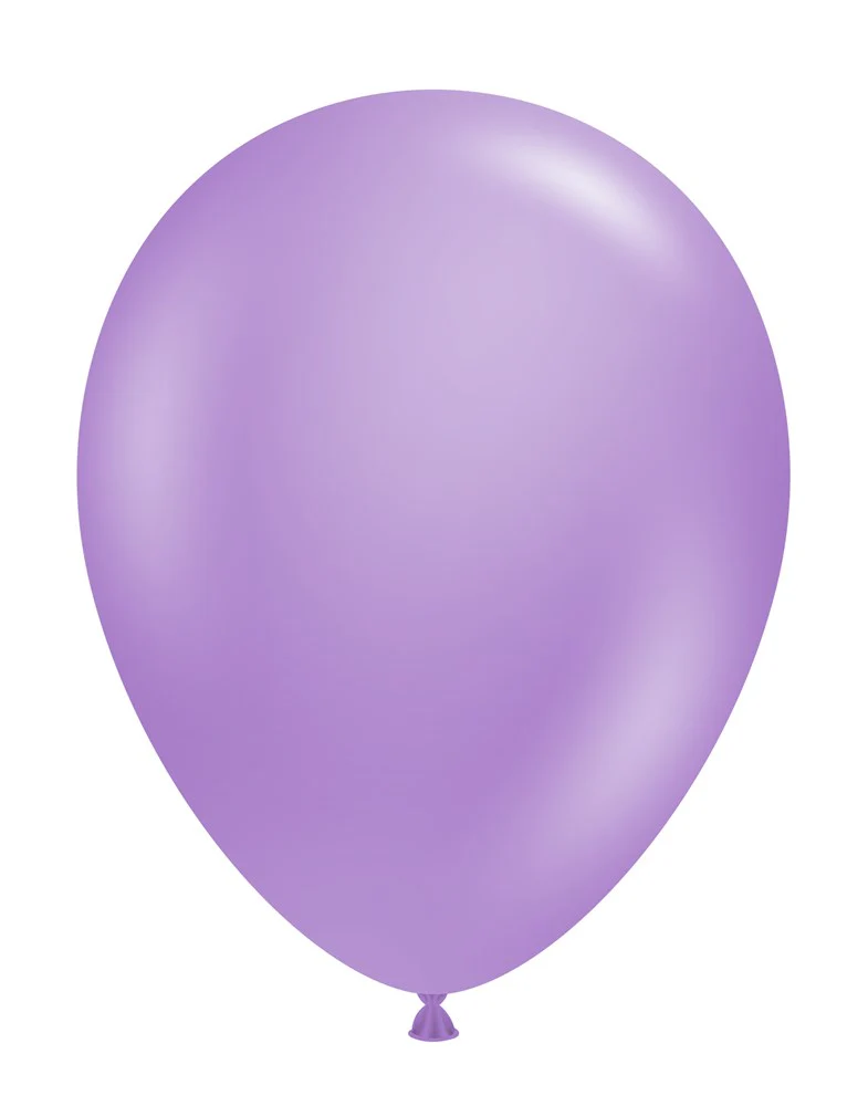 Tuftex Lavender 5 inch Latex Balloons 50ct