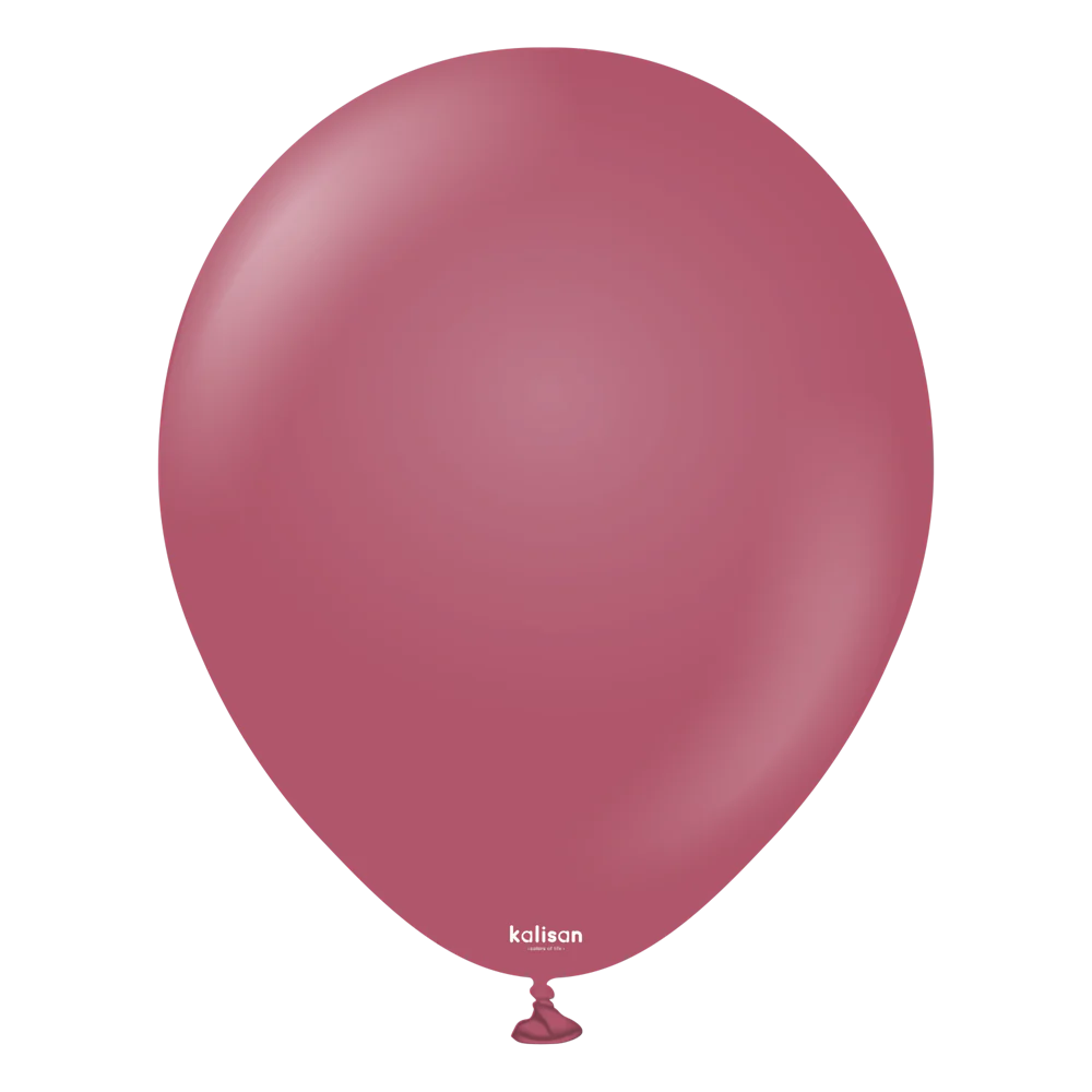 18 inch Kalisan Retro Wild Berry Latex Balloons 25ct