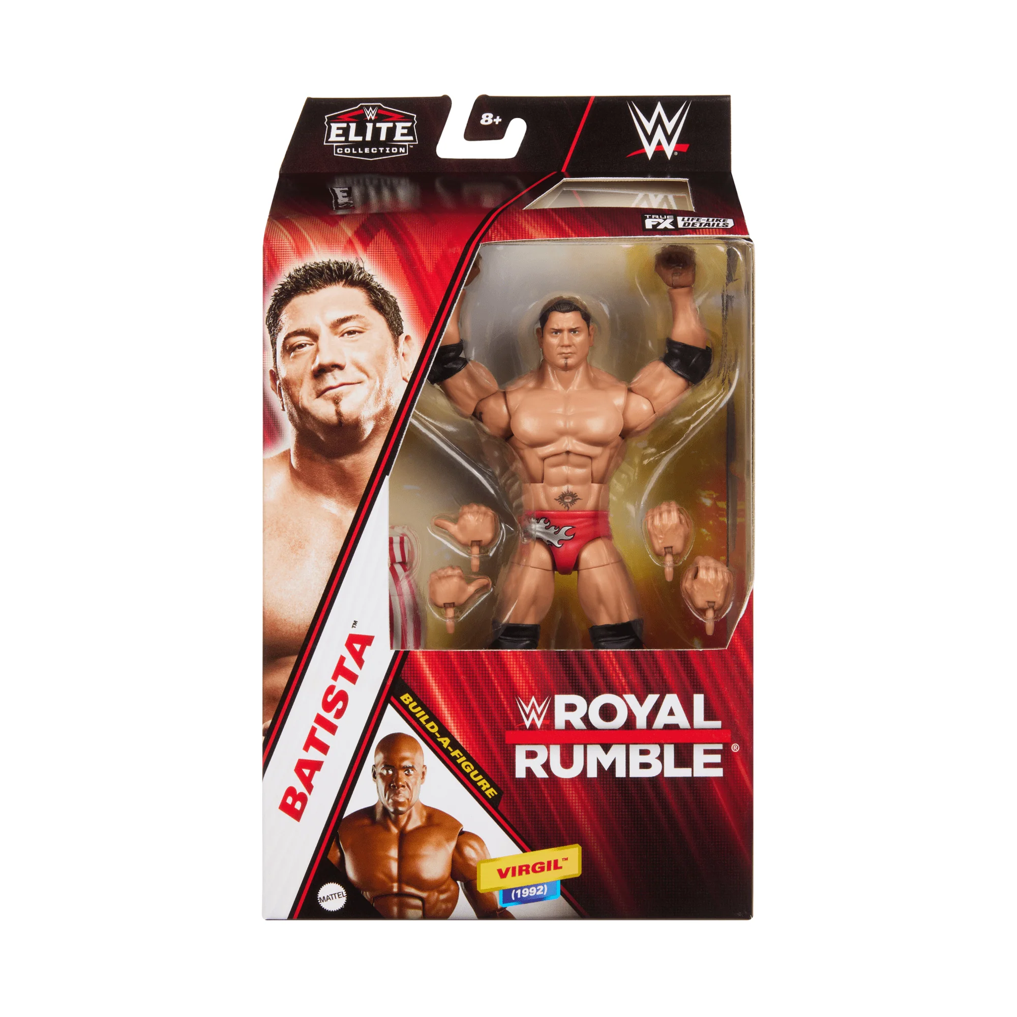 WWE Action Figure Elite Collection Royal Rumble Batista With Build-A-Figure